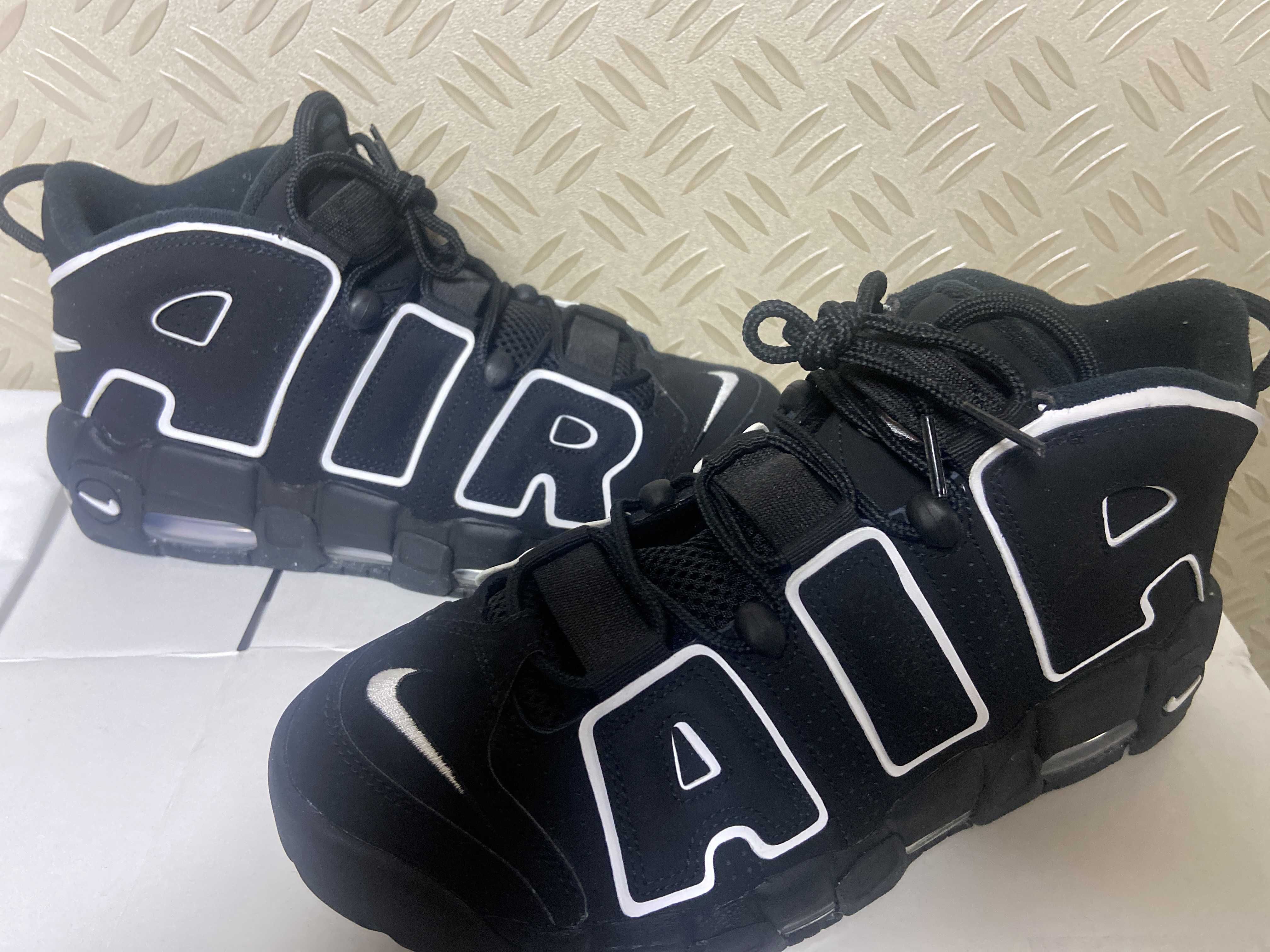 Nike Air More Uptempo "Black/White"(2020)