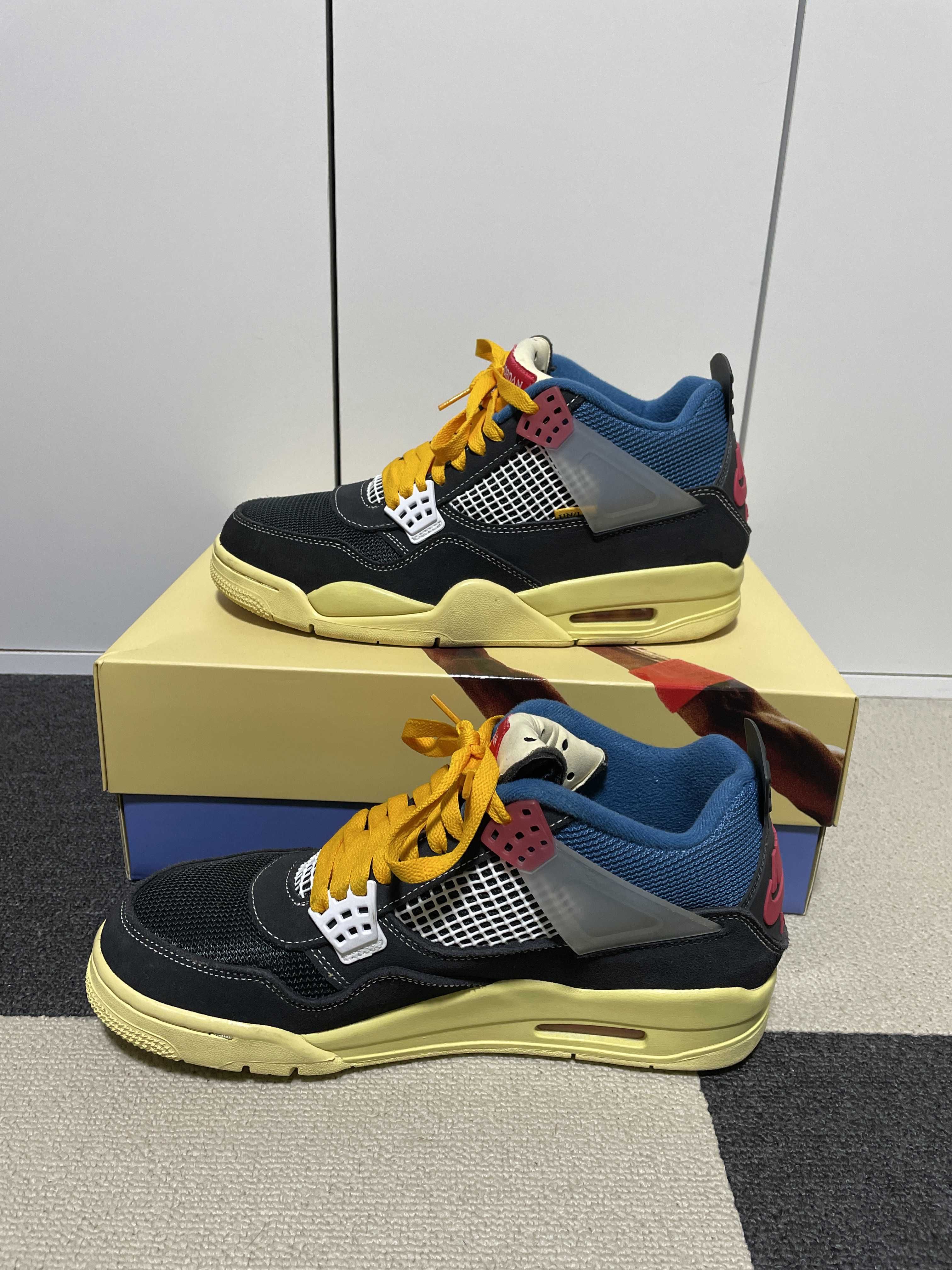 UNION × NIKE AIR JORDAN 4 "OFF NOIR"