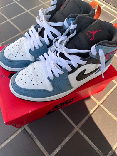 FACETASM × Nike Air Jordan 1 Mid "White/Navy"