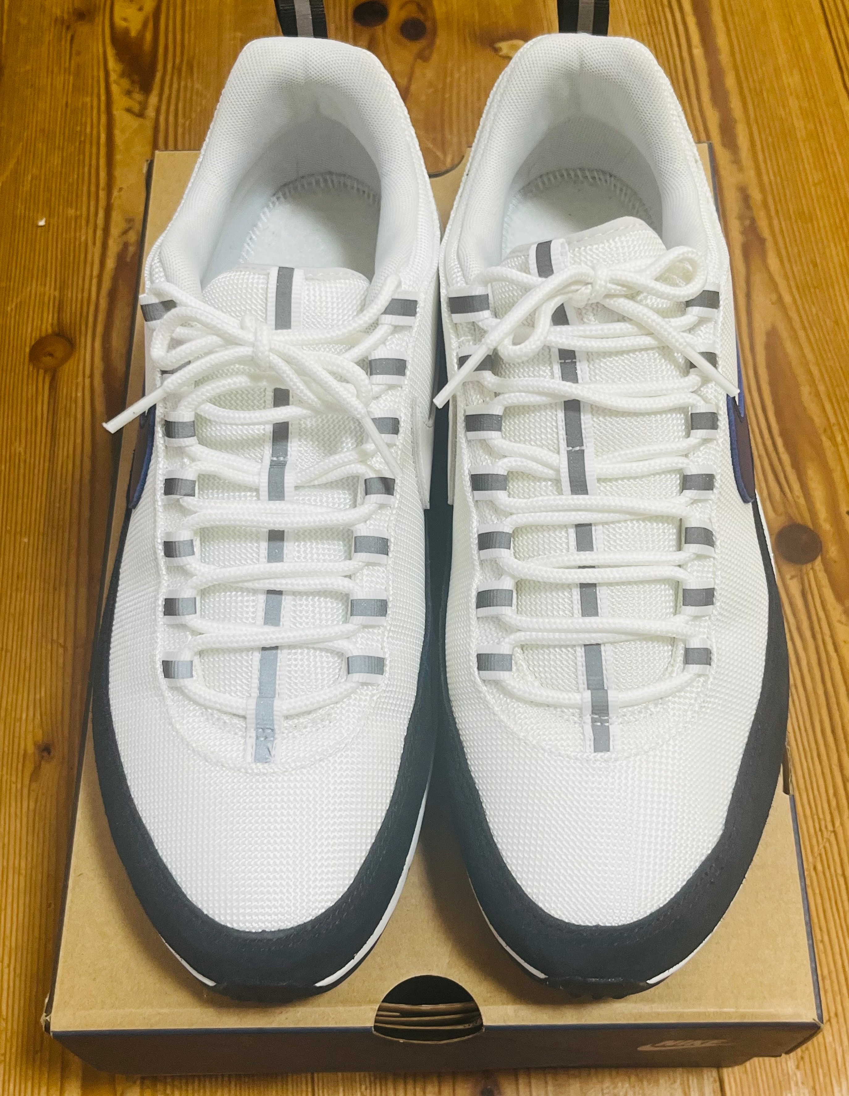 fragment design × Nike Air Zoom Spiridon SP "Blue Void"