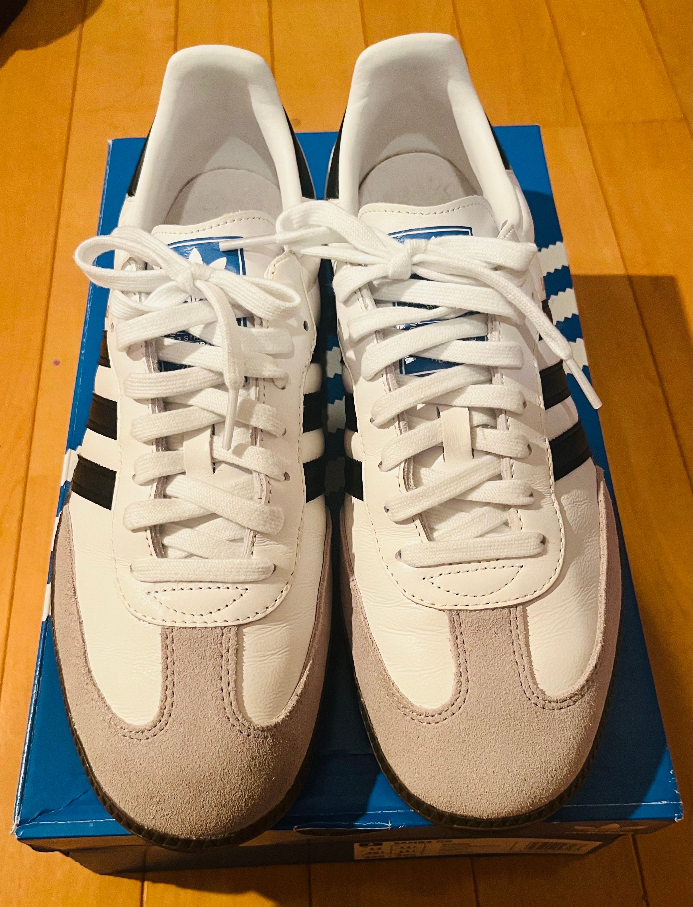 adidas Samba OG "Cloud White/Core Black/Clear Granite"