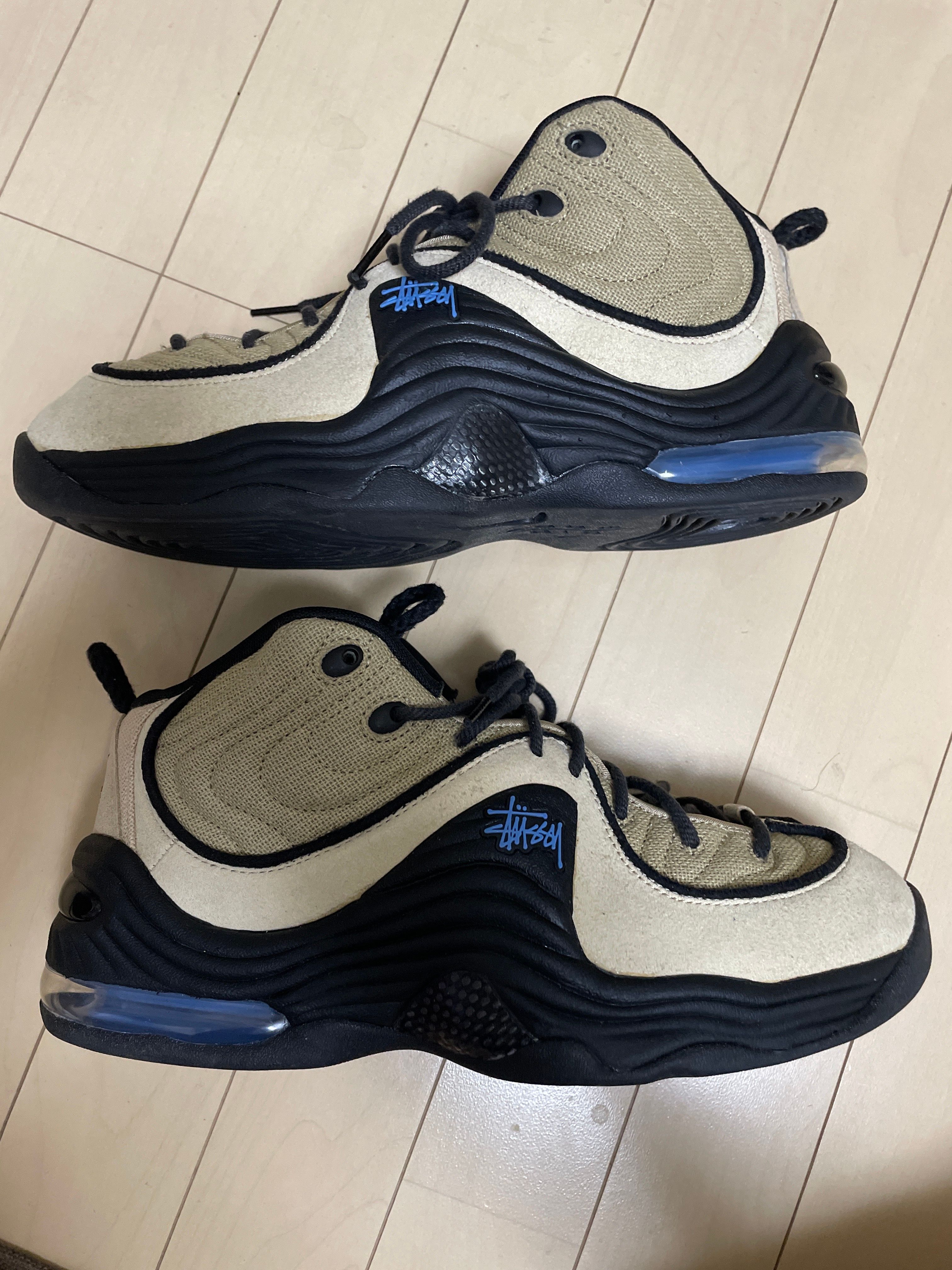 Stussy × Nike Air Penny 2 "Rattan and Limestone"