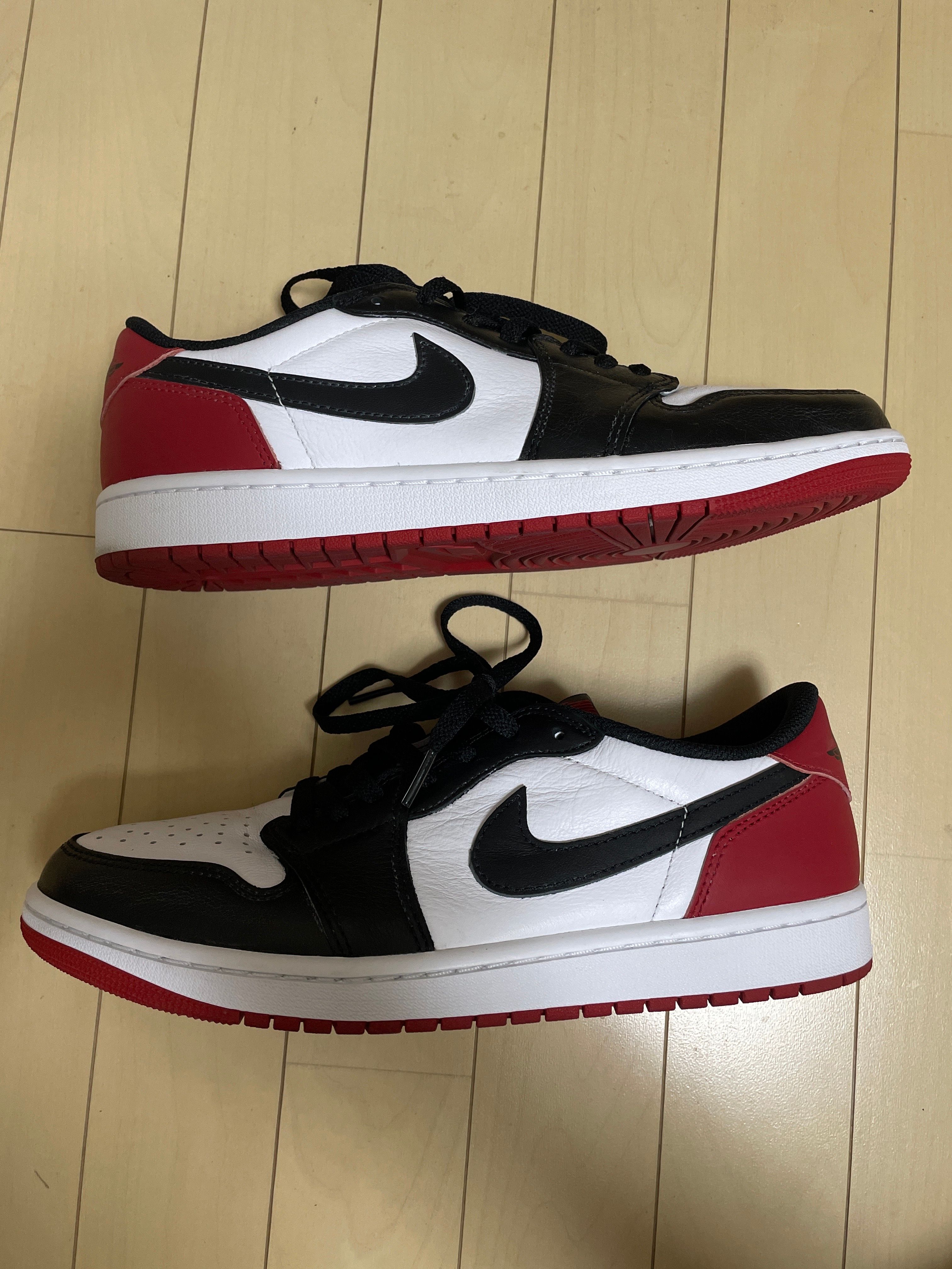 Nike Air Jordan 1 Retro Low OG "Black Toe"