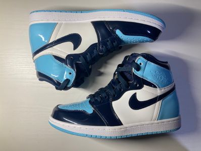 Air jordan 1 clearance high patent leather unc