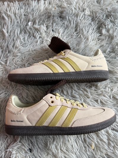 Wales Bonner × adidas Samba Nubuck "Beige"