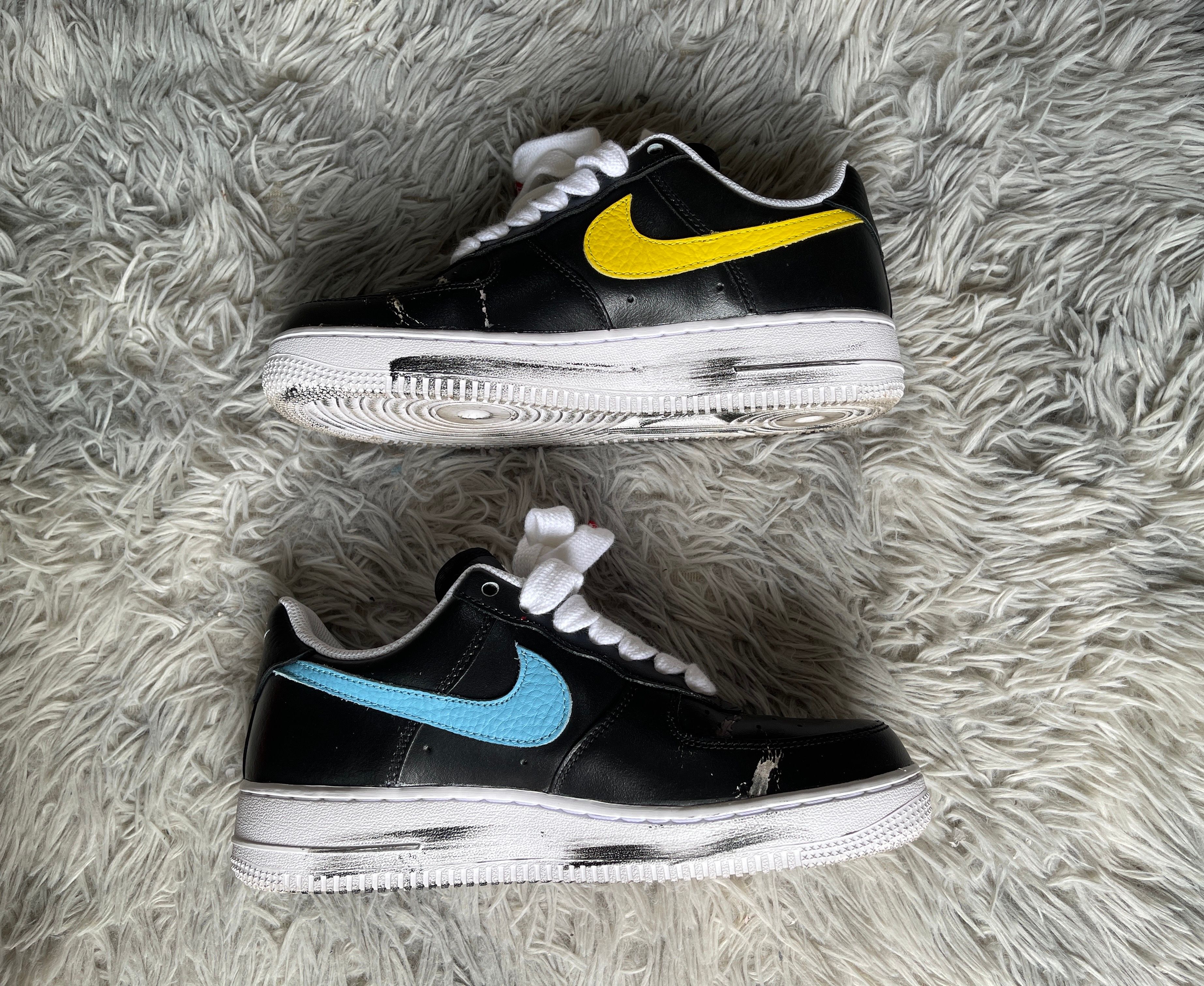 PEACEMINUSONE × Nike Air Force 1 Low '07 Para-Noise 3.0 "Black and Multi-Color" / G-DRAGON