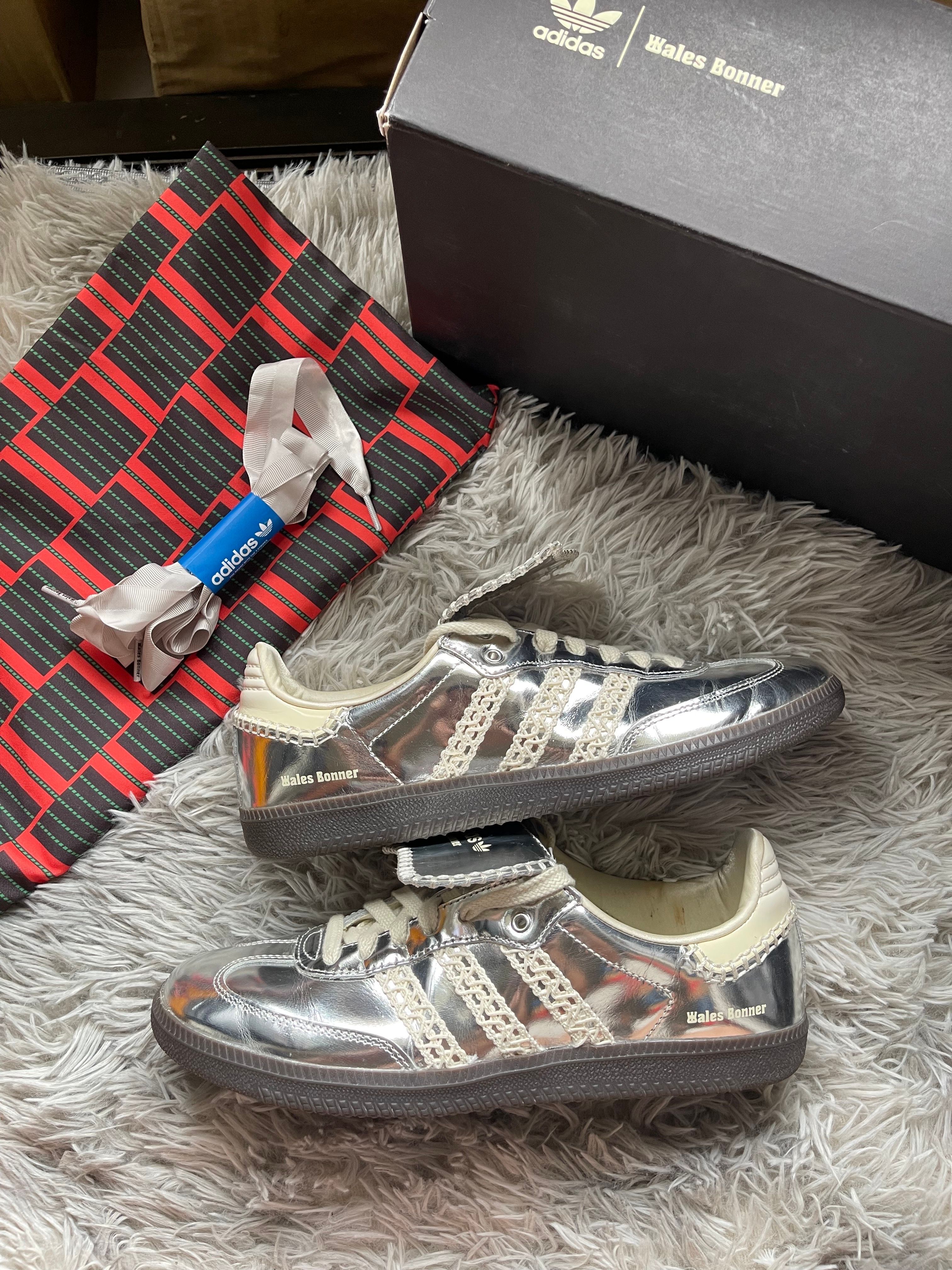 Wales Bonner × adidas Samba "Silver"