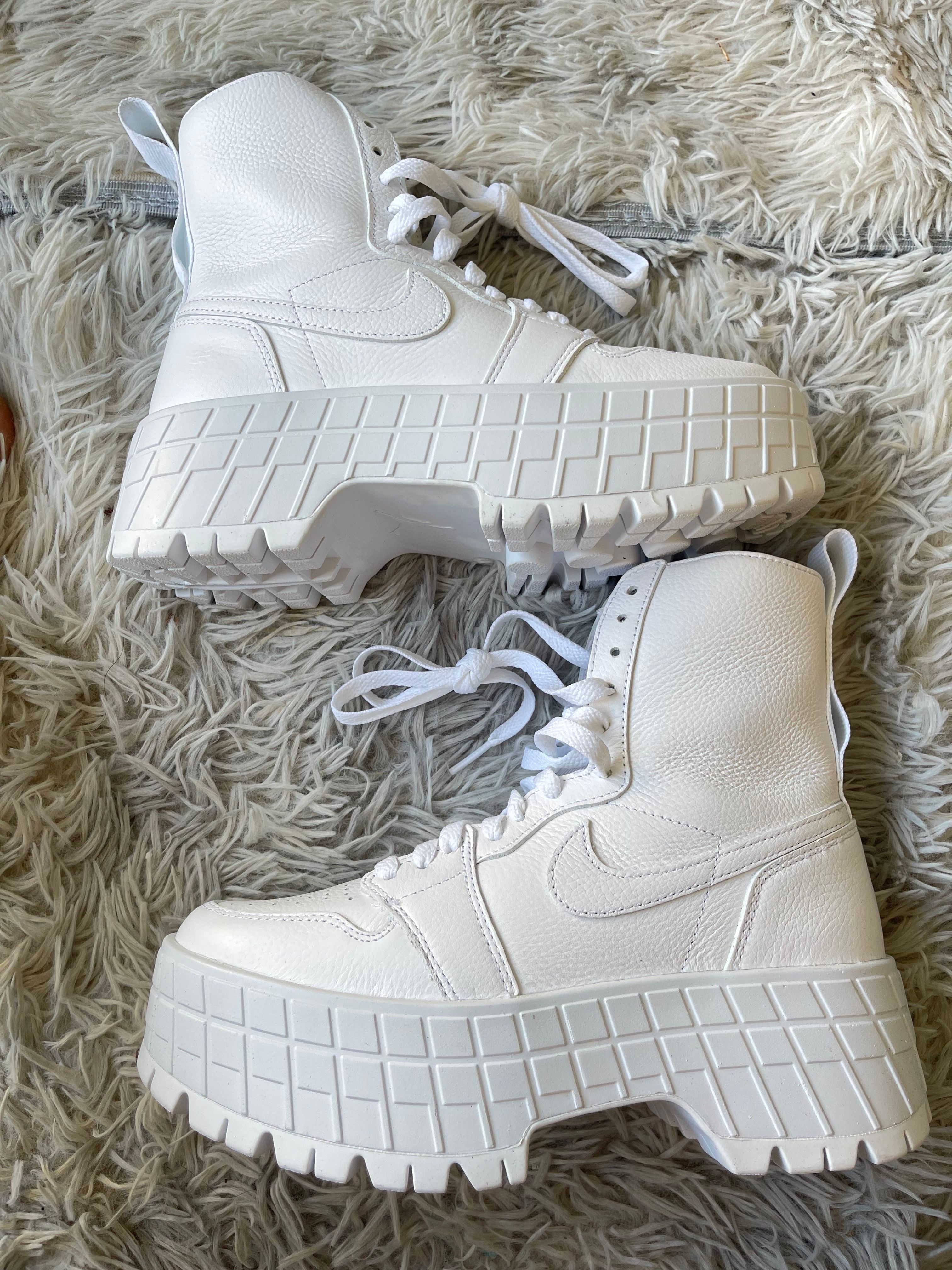 Nike Women's Air Jordan 1 Brooklyn High "White"