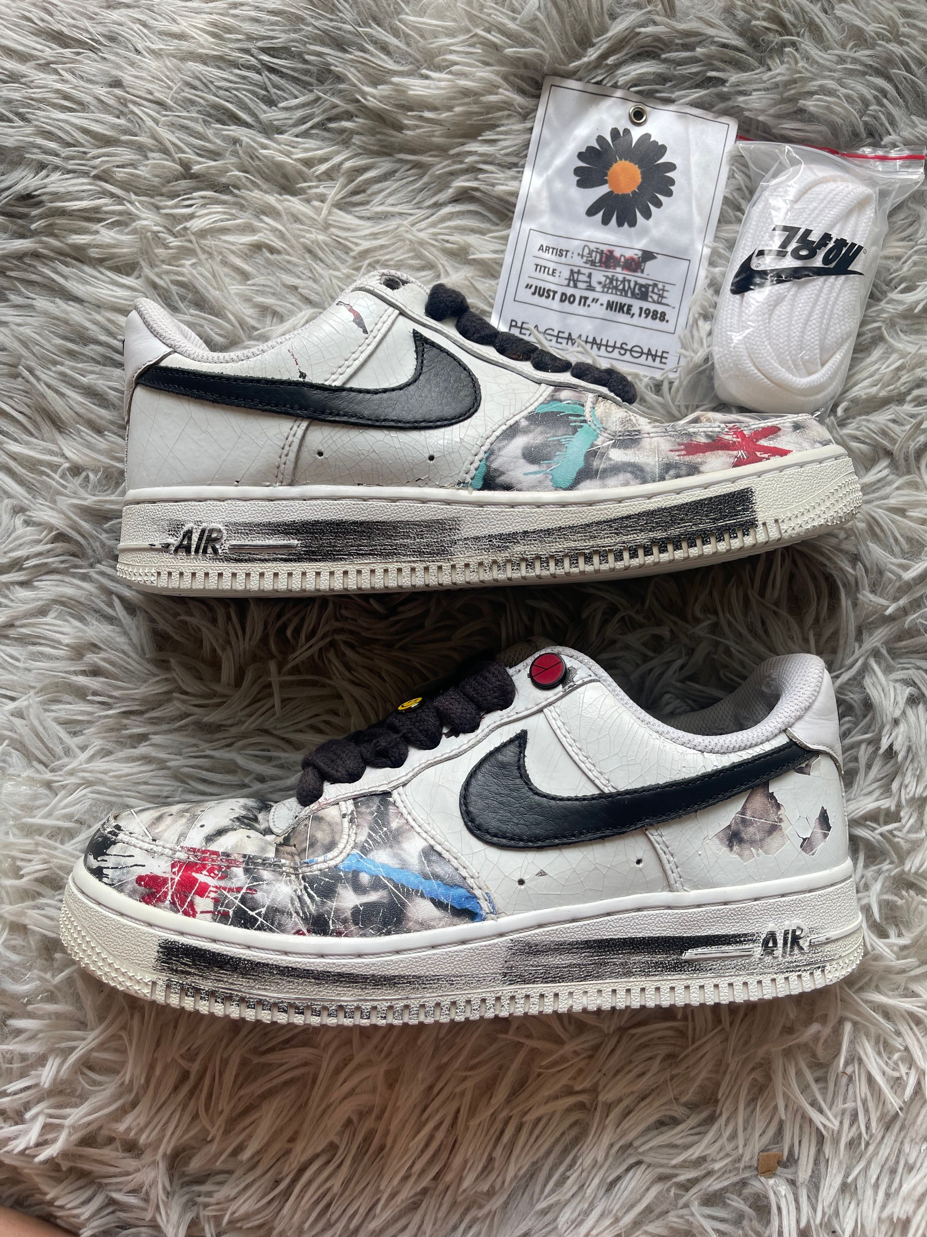 PEACEMINUSONE × Nike Air Force 1 Low "Para-noise/White/Black" / G-DRAGON
