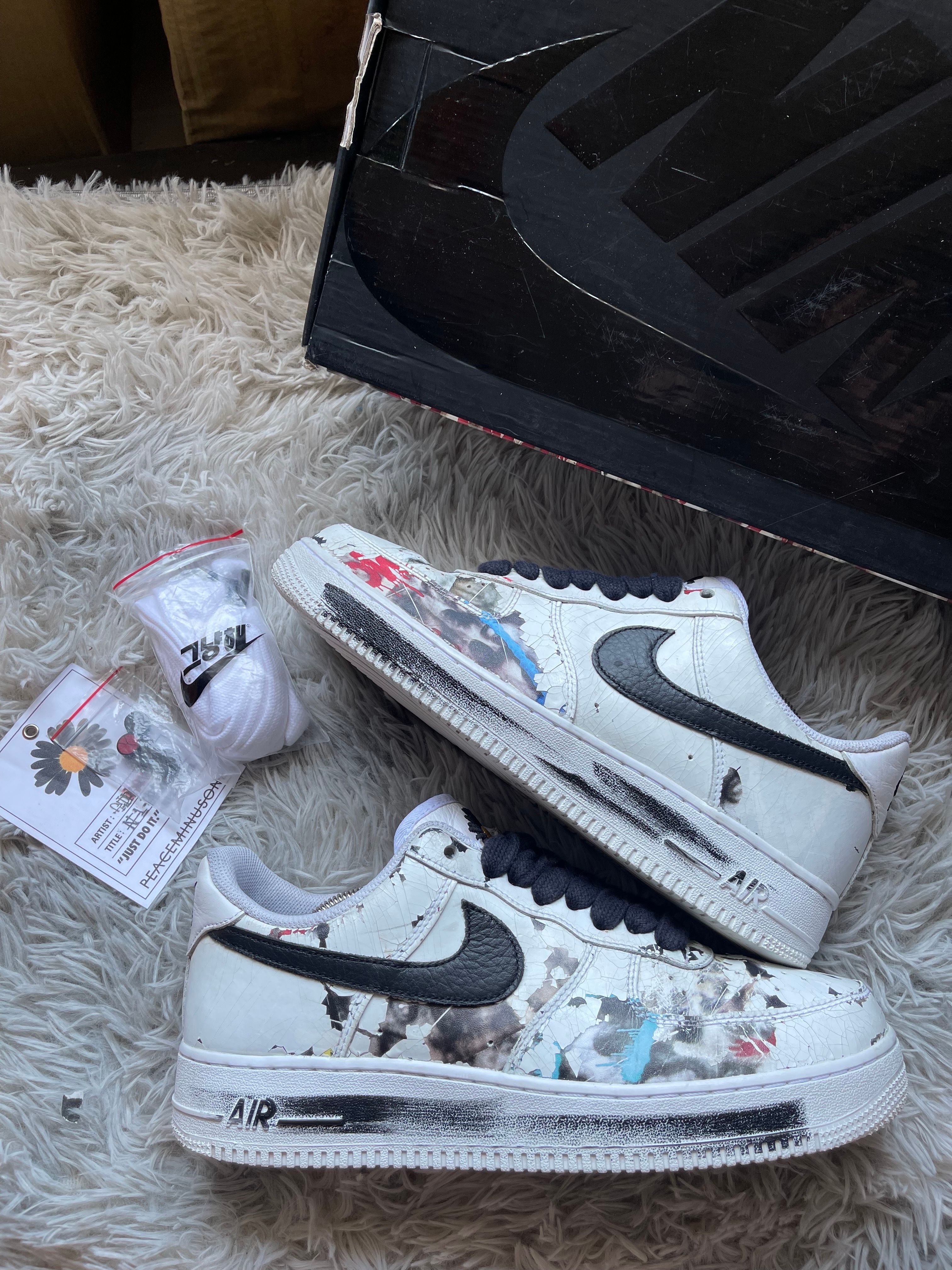 PEACEMINUSONE × Nike Air Force 1 Low "Para-noise/White/Black" / G-DRAGON