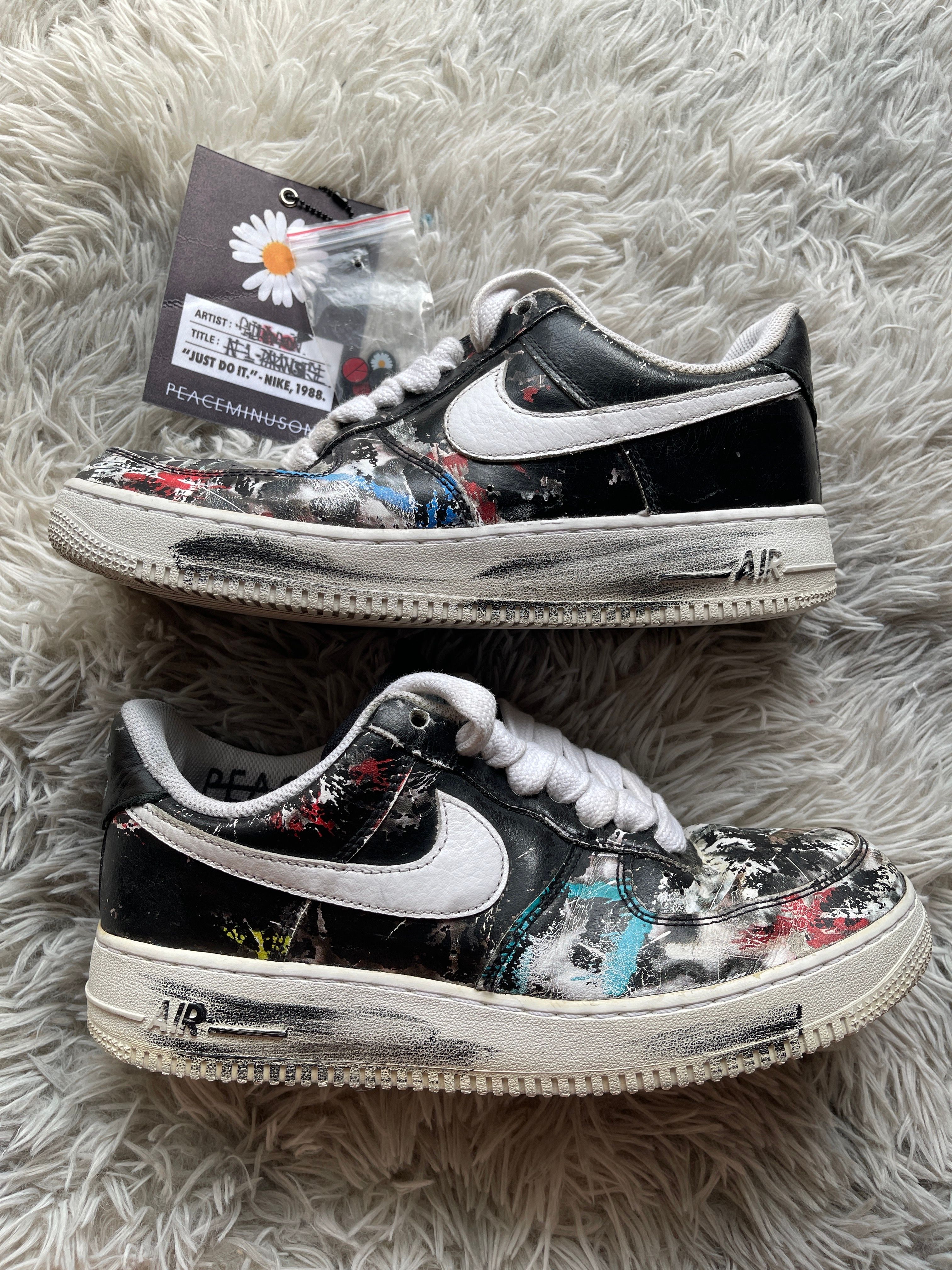 PEACEMINUSONE × Nike Air Force 1 Low Para Noise "Black" / G-DRAGON