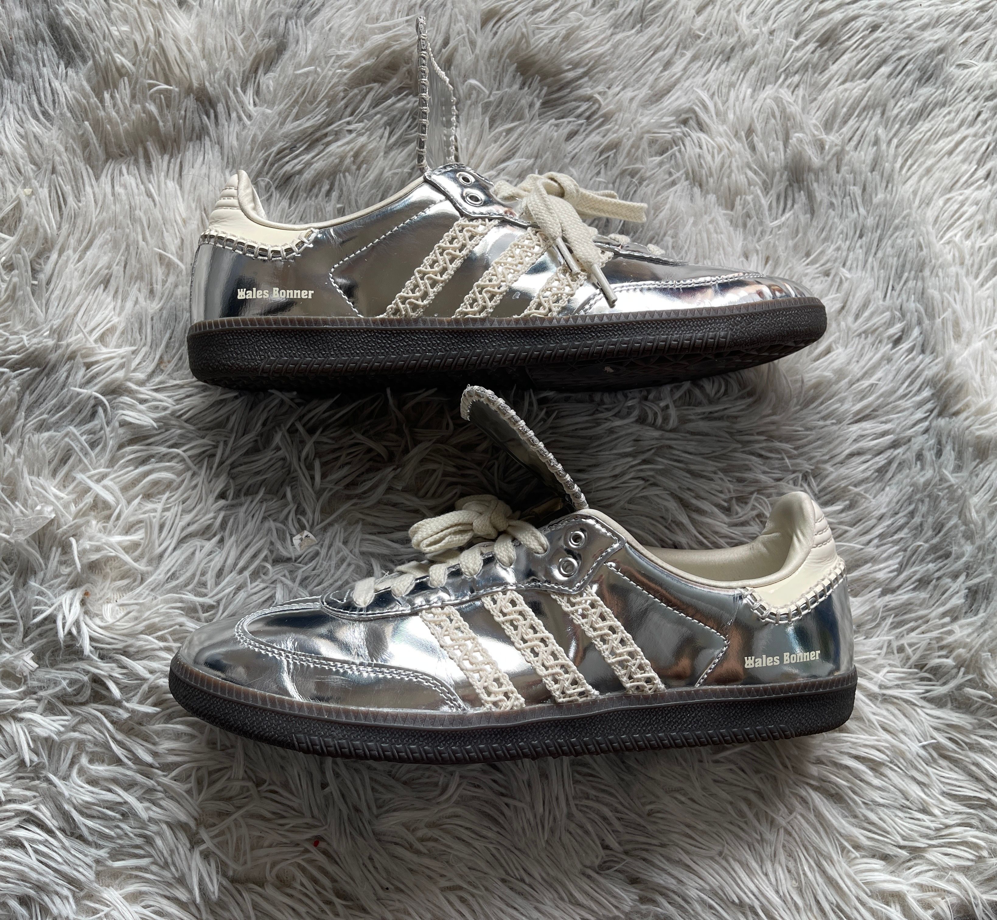 Wales Bonner × adidas Samba "Silver"