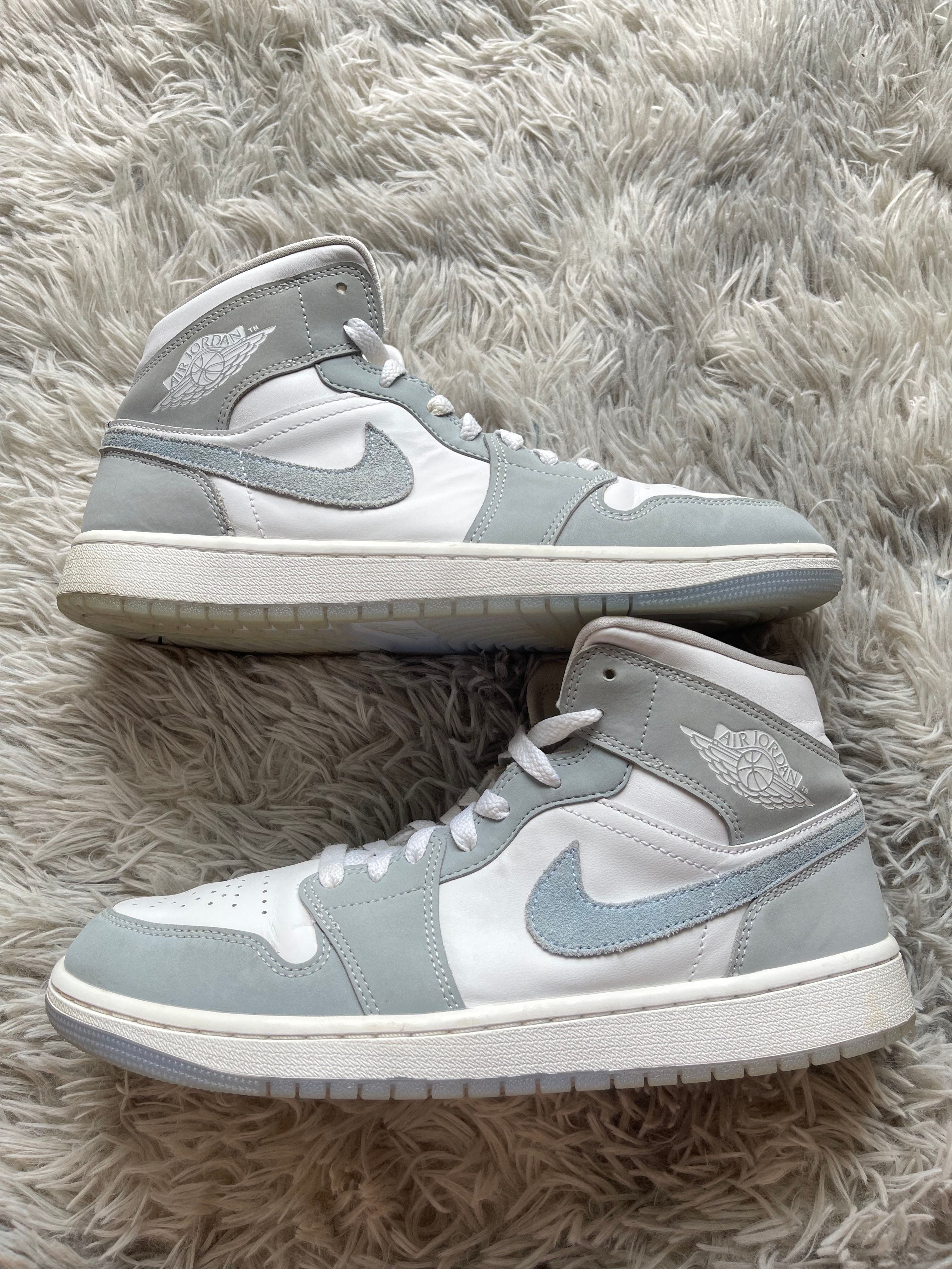 Nike Women's Air Jordan 1 Mid "Wolf Grey"