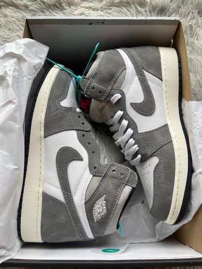 Nike GS Air Jordan 1 Retro High OG "Black and Smoke Grey"