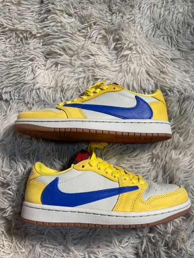 Travis Scott × Nike Women's Air Jordan 1 Retro Low OG "Canary"