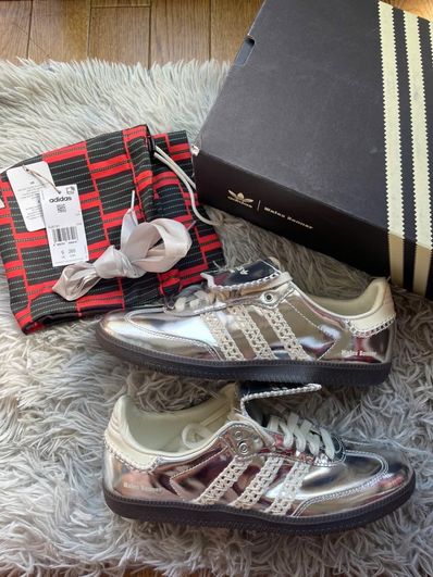 Wales Bonner × adidas Samba "Silver"