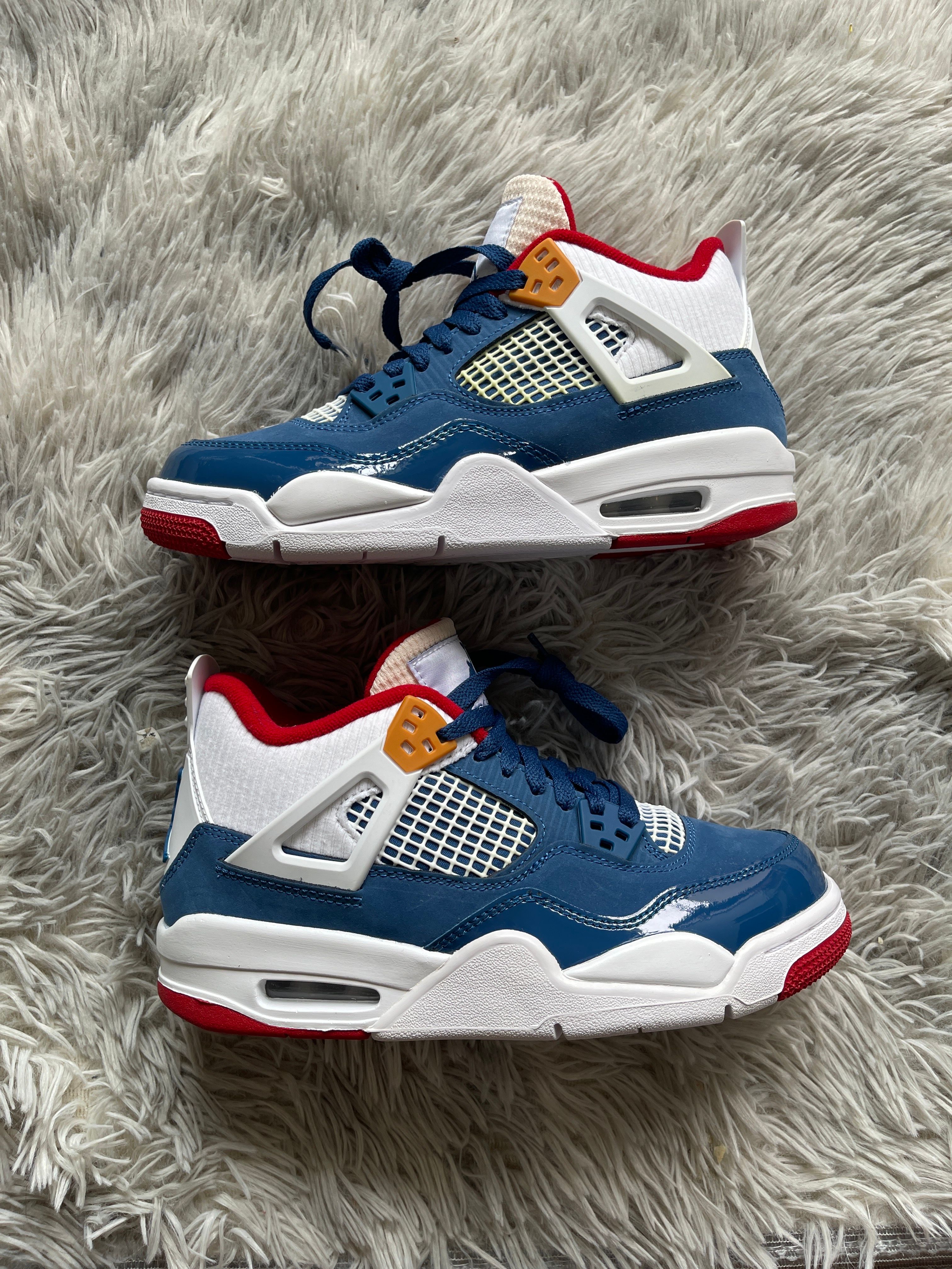 Nike GS Air Jordan 4 "French Blue"