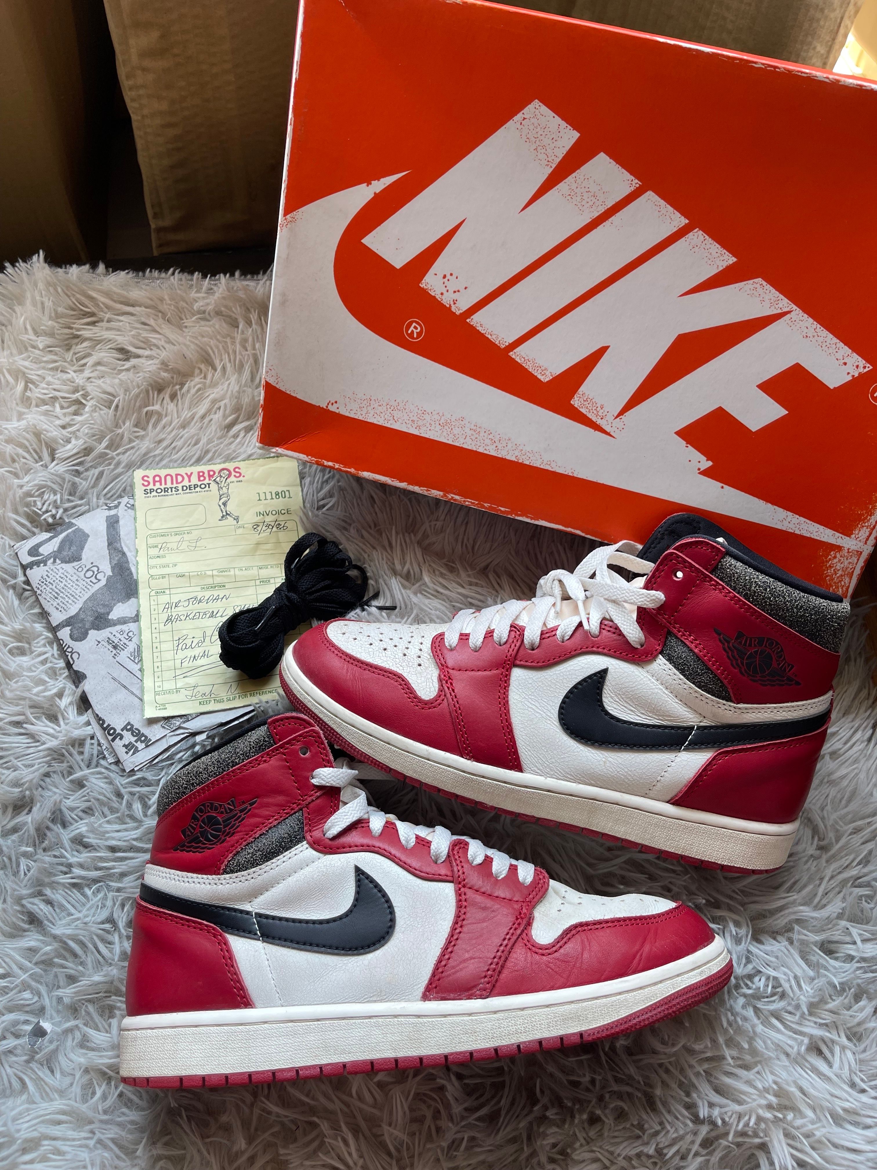 Nike Air Jordan 1 High OG "Lost & Found/Chicago"