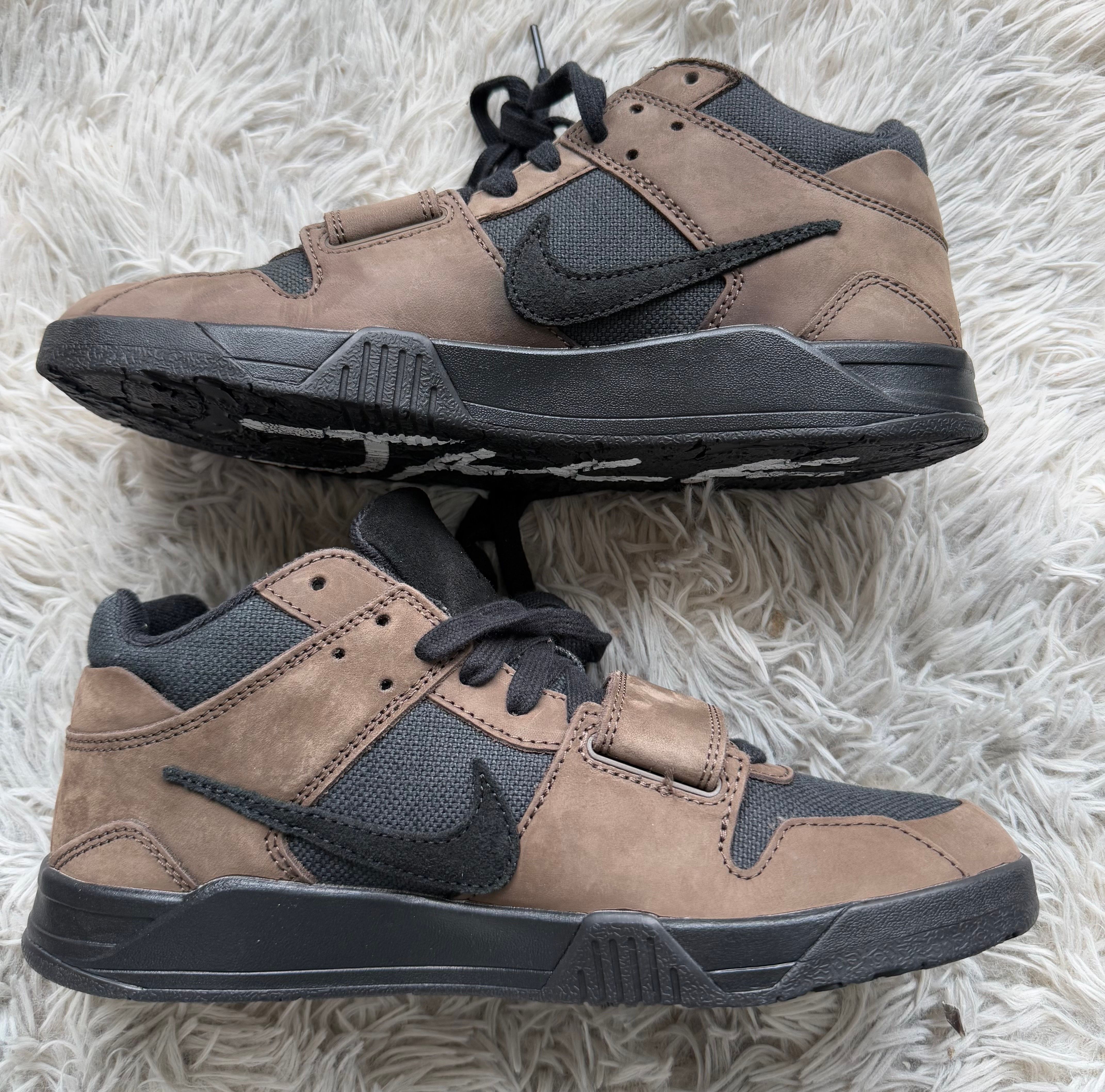 Travis Scott × Nike Jordan Jumpman Jack TR CJ1 T-Rexx "Black and Dark Mocha"