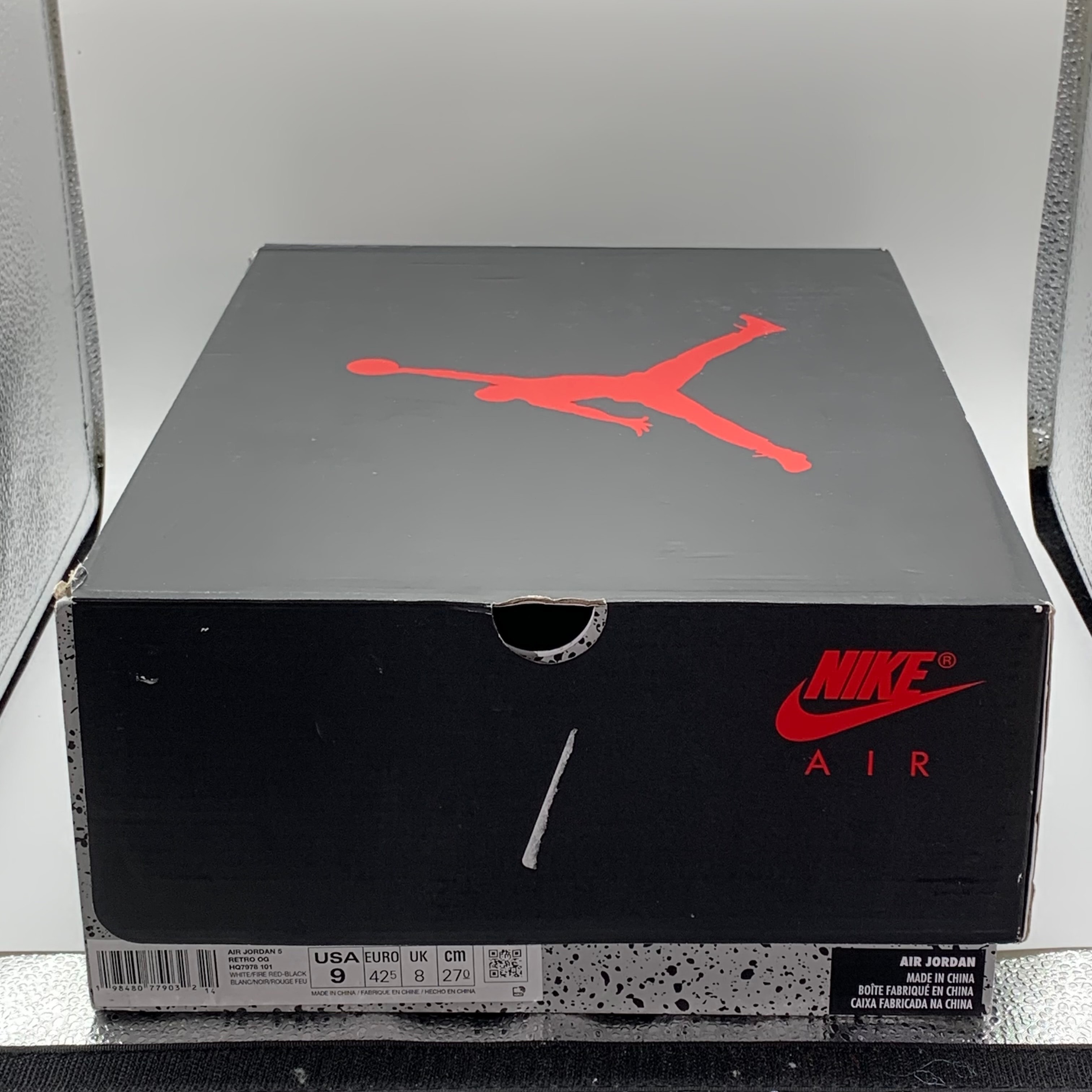 Nike Air Jordan 5 Retro OG "Fire Red/Black Tongue" (2025)