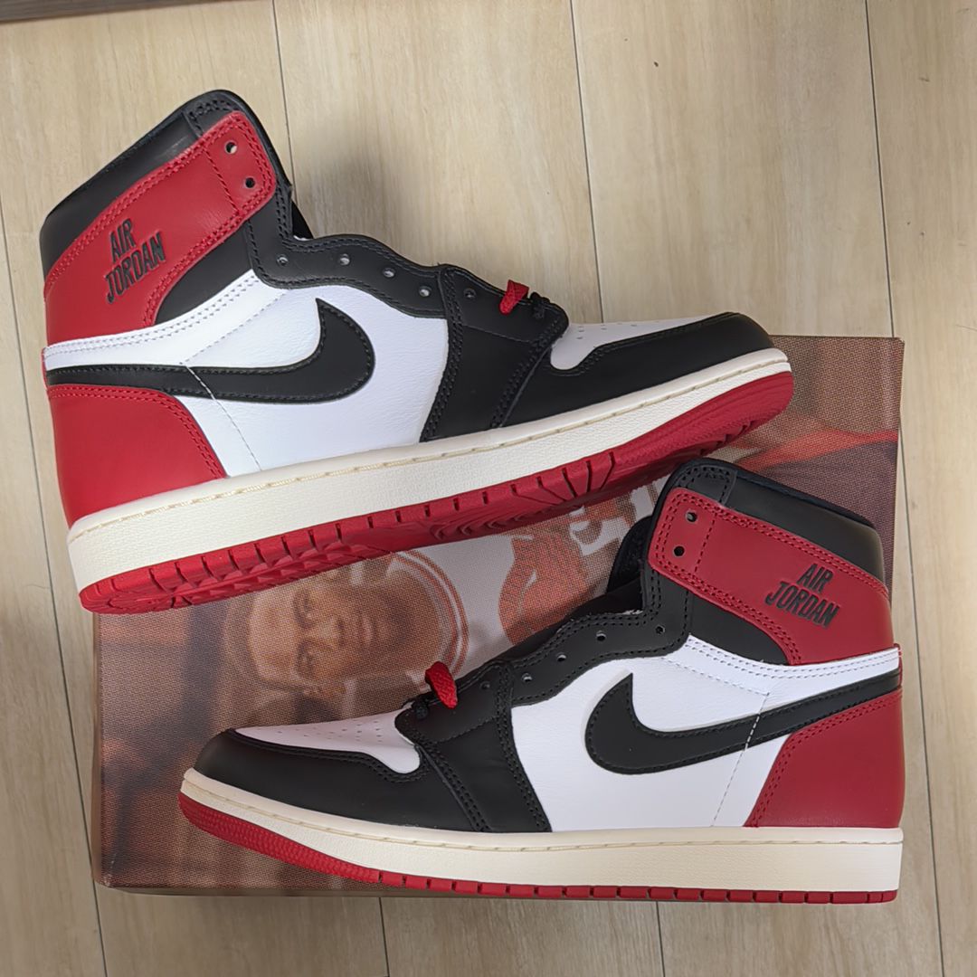 Nike Air Jordan 1 Retro High OG "Black Toe Reimagined"