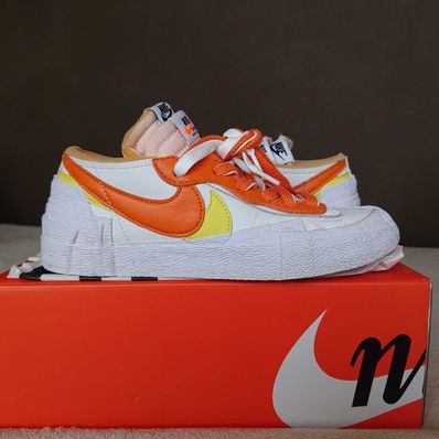 SACAI × NIKE BLAZER LOW "MAGMA ORANGE"