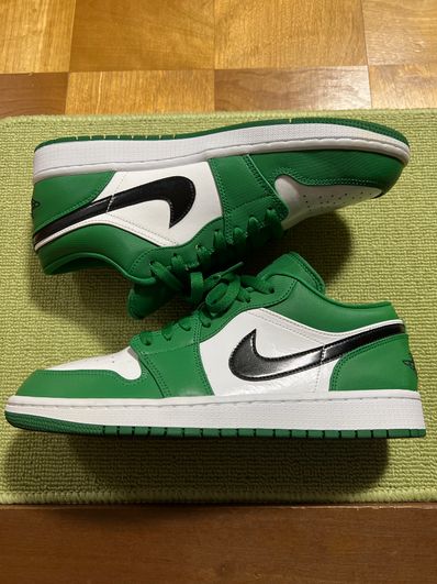 NIKE AIR JORDAN 1 LOW "PINE GREEN/WHITE"
