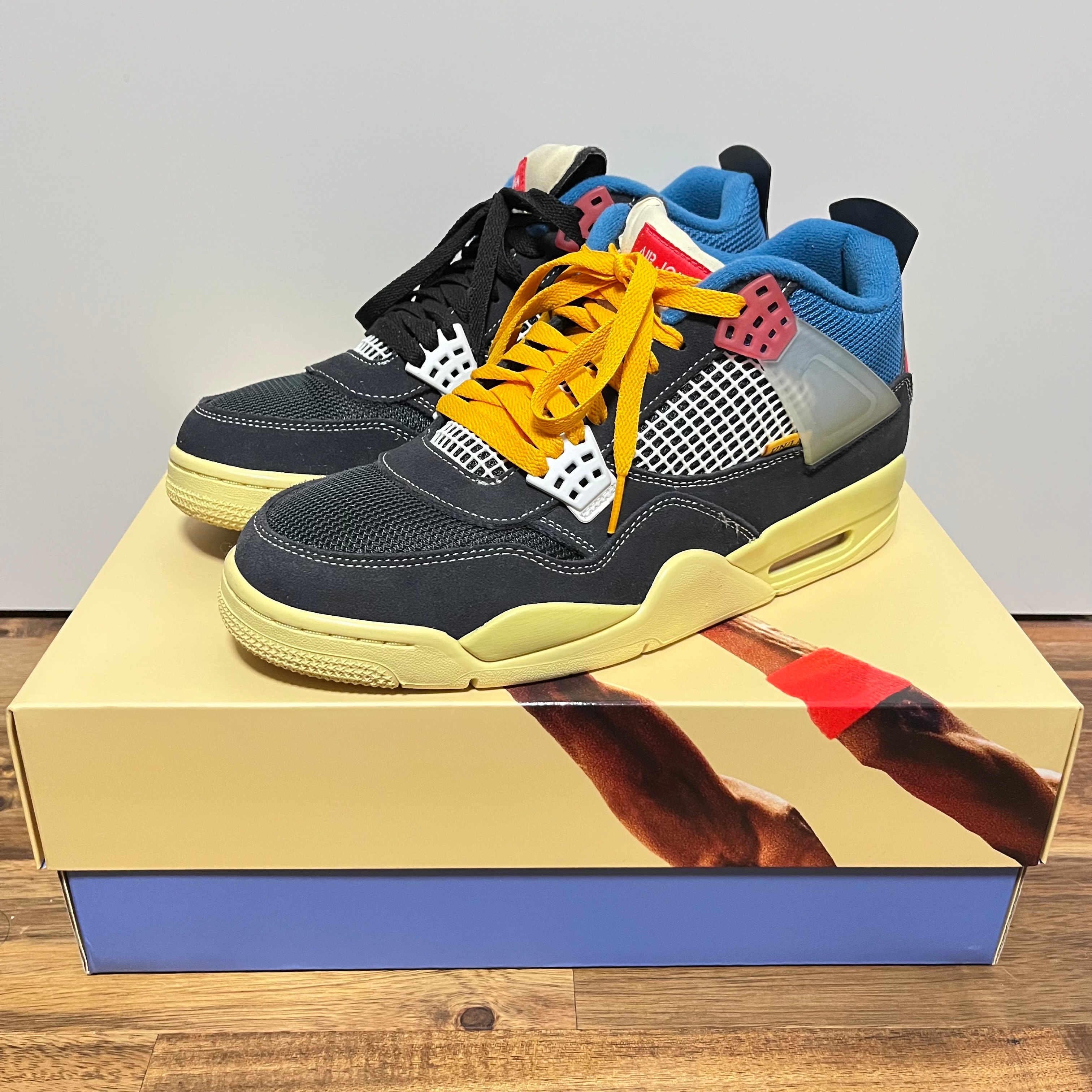 UNION × NIKE AIR JORDAN 4 "OFF NOIR"