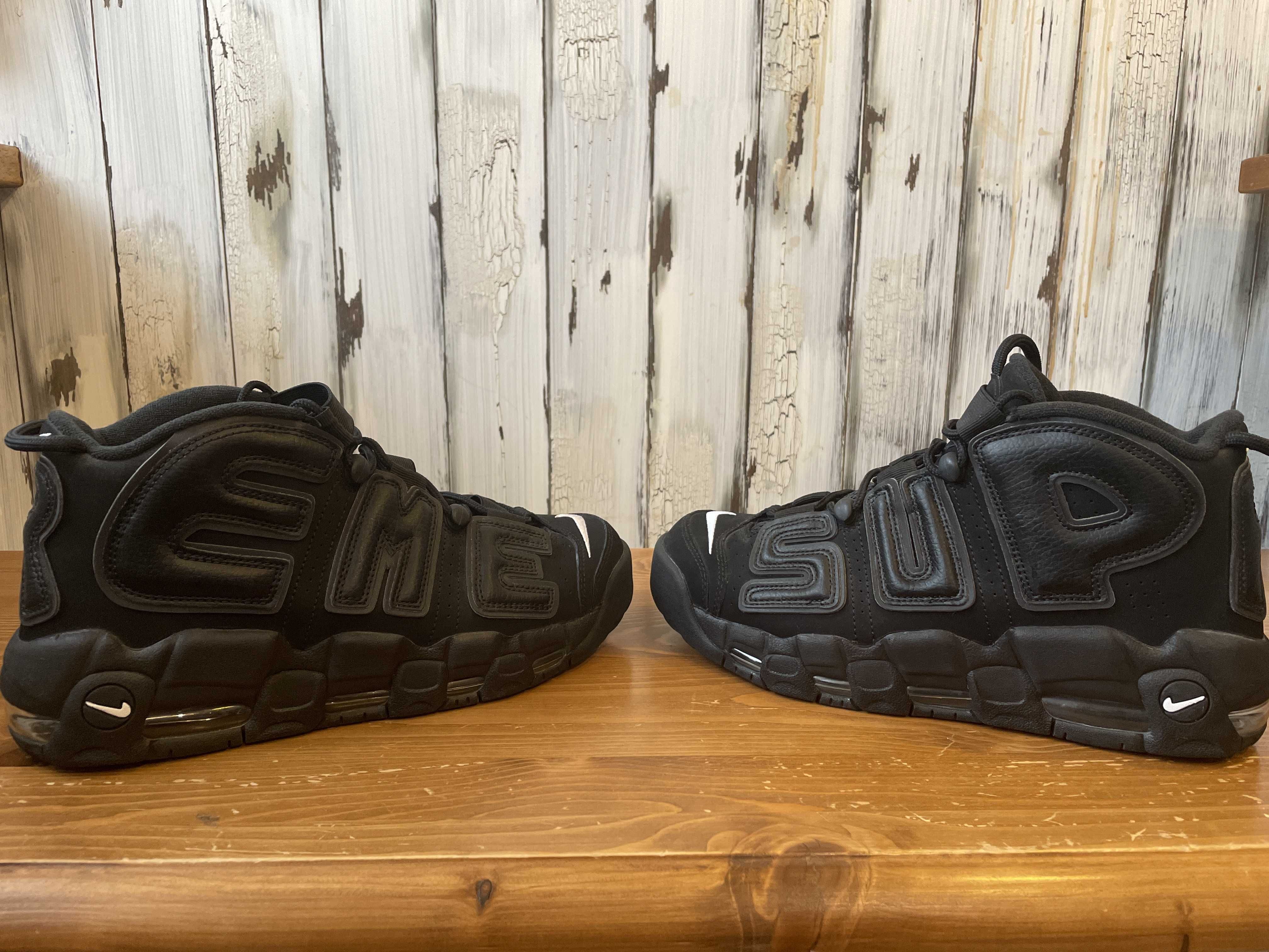 Supreme × Nike Air More Uptempo "Black"