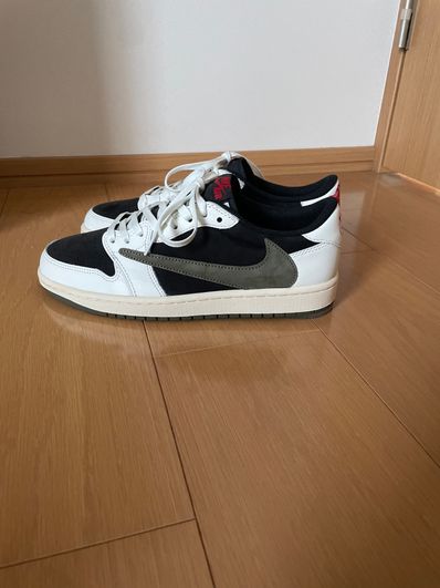 Travis Scott × Nike Women's Air Jordan 1 Low OG "Medium Olive"