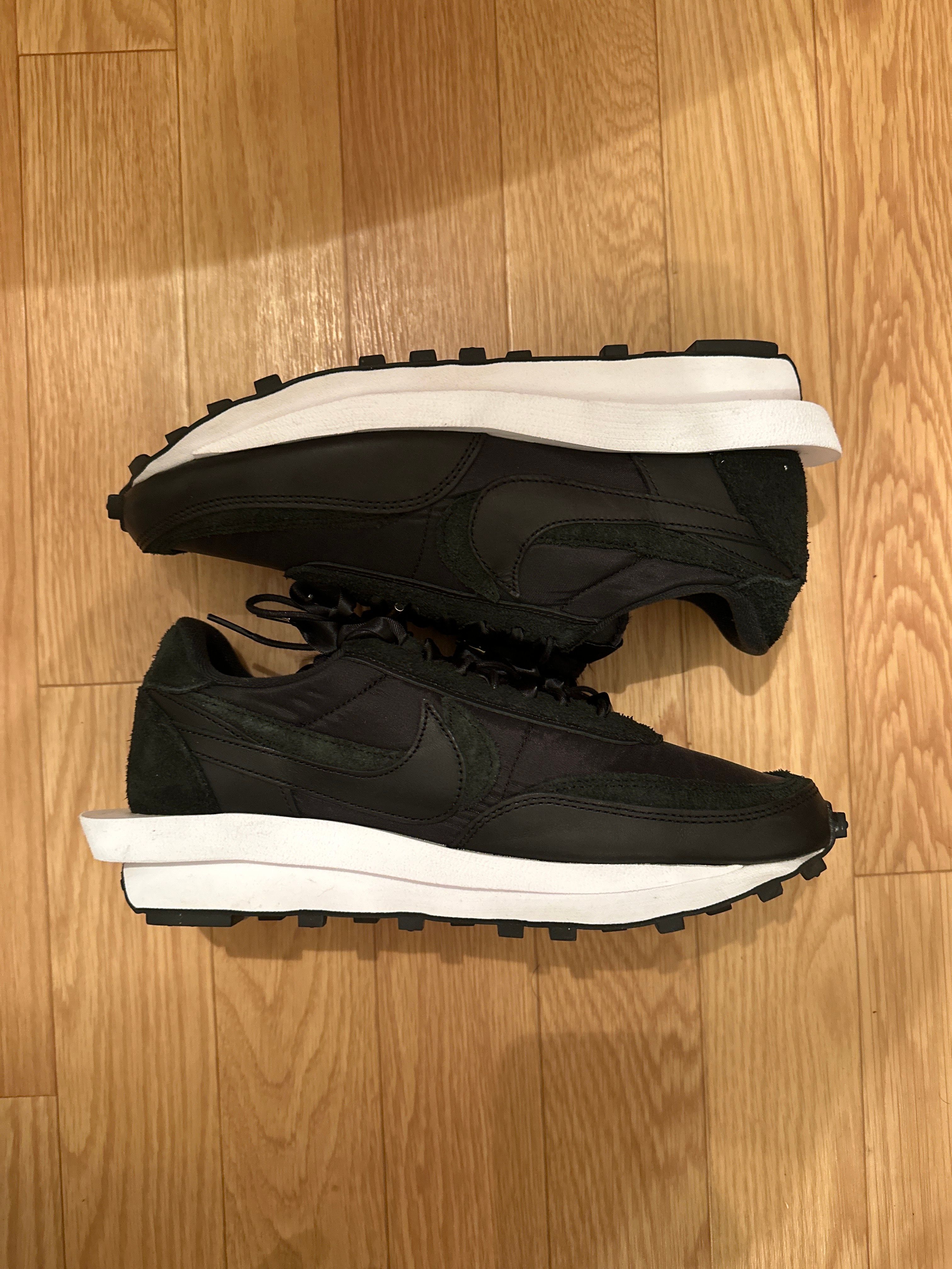 sacai × Nike LDV Waffle "Triple Black"