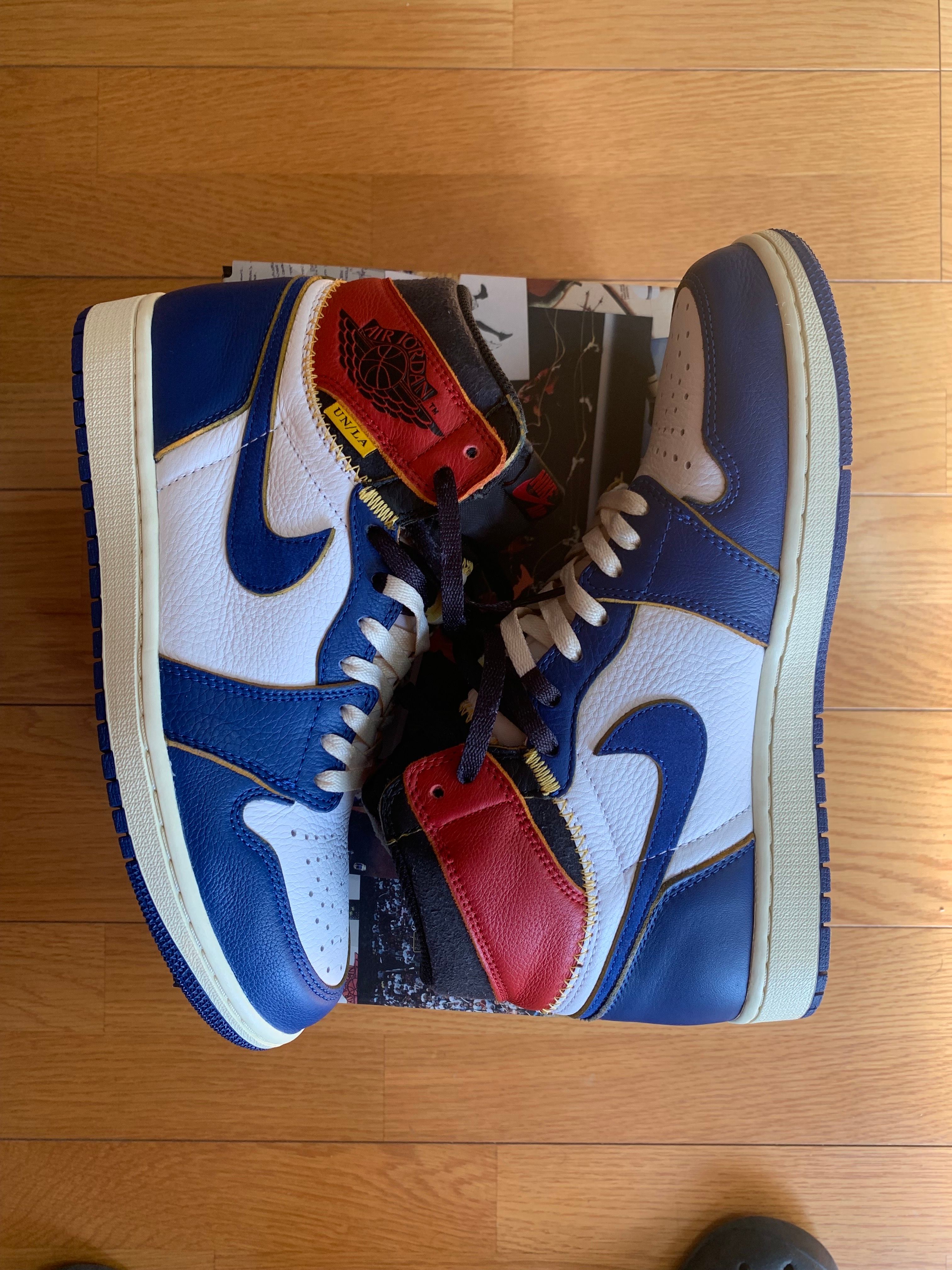Union × Nike Air Jordan 1 Retro High OG NRG "Storm Blue/Varsity Red"