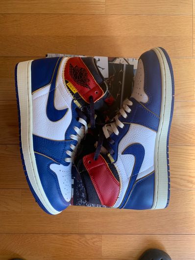 Union × Nike Air Jordan 1 Retro High OG NRG "Storm Blue/Varsity Red"