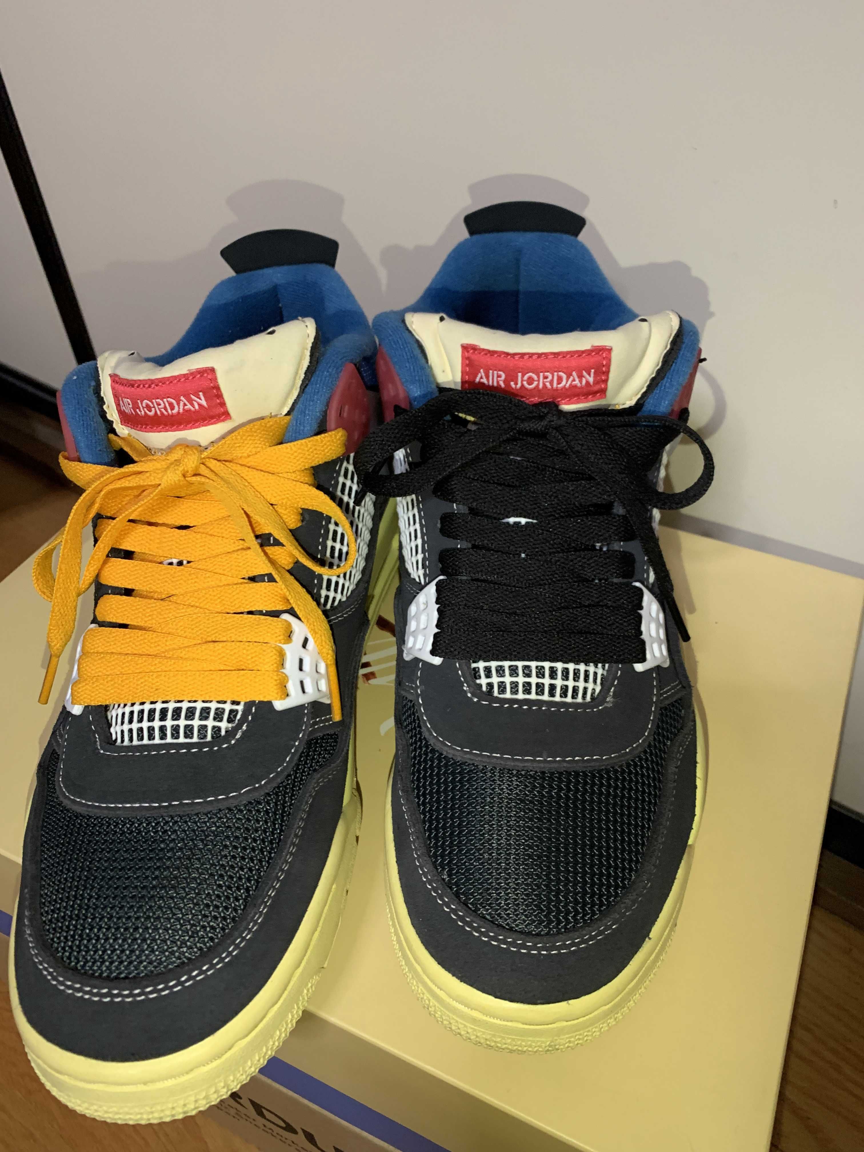 UNION × NIKE AIR JORDAN 4 "OFF NOIR"