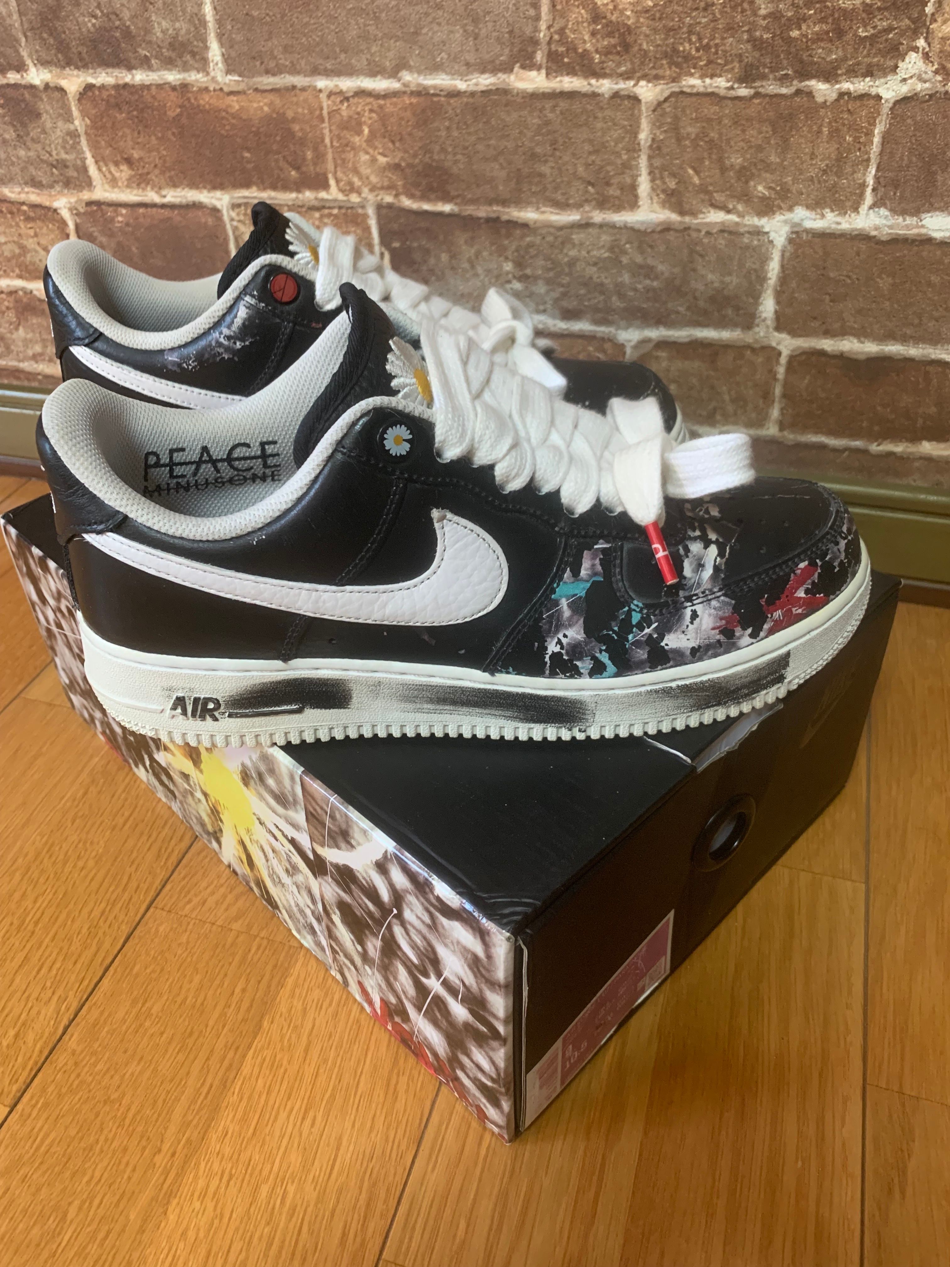 PEACEMINUSONE × Nike Air Force 1 Low Para Noise "Black" / G-DRAGON