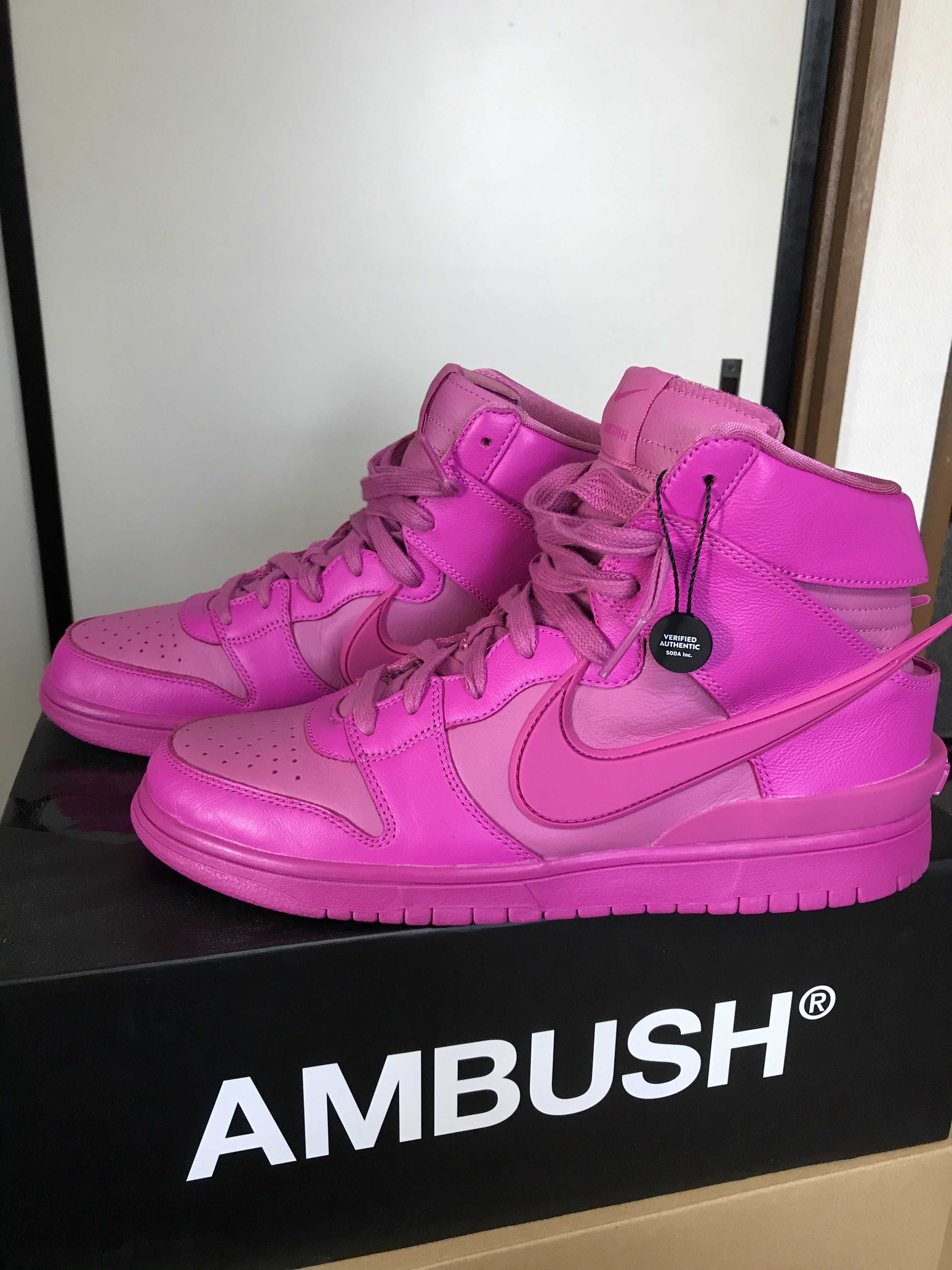 AMBUSH × Nike Dunk High "Pink"