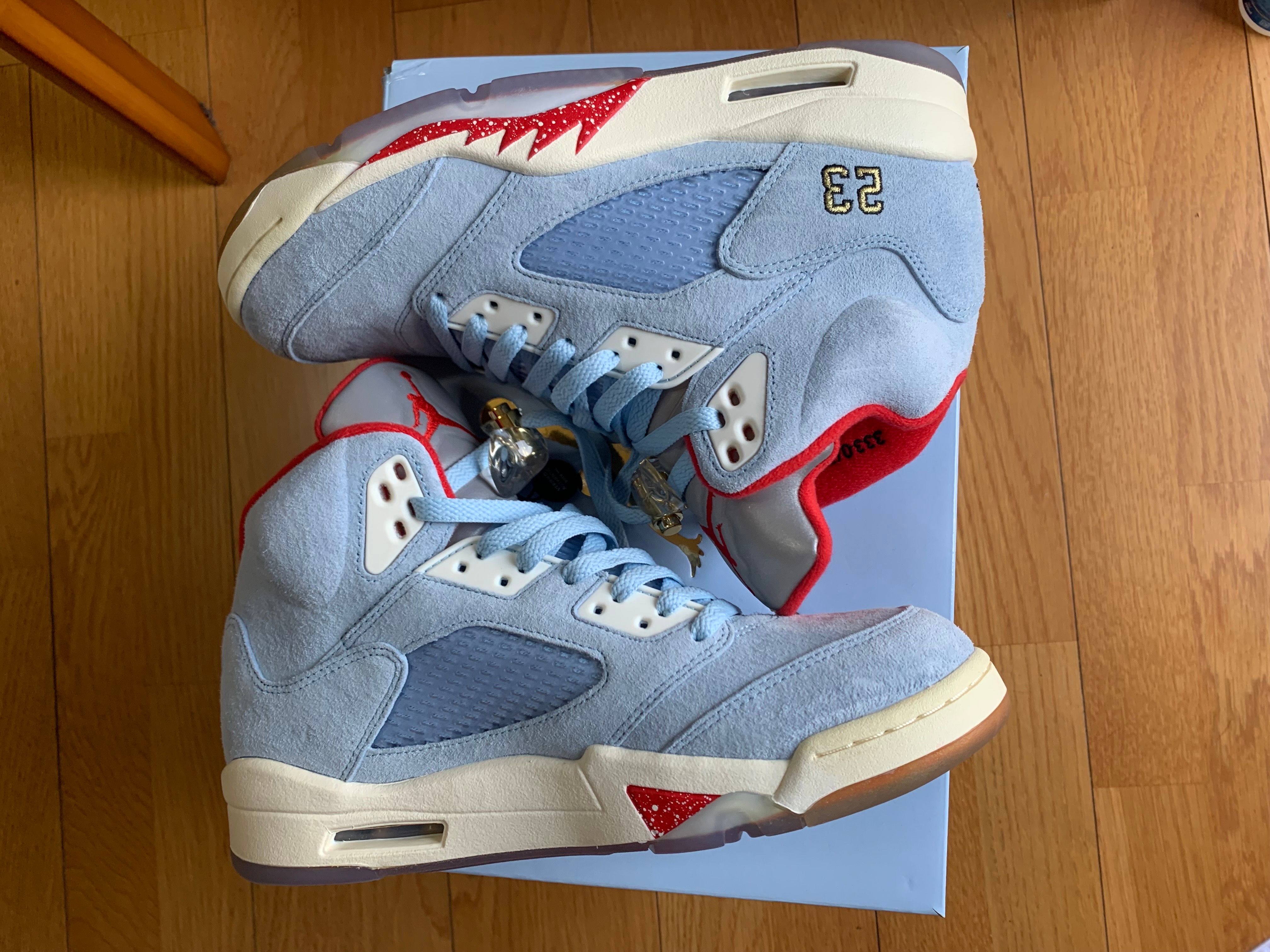Trophy Room × Nike Air Jordan 5 JSP PACK "Ice Blue"