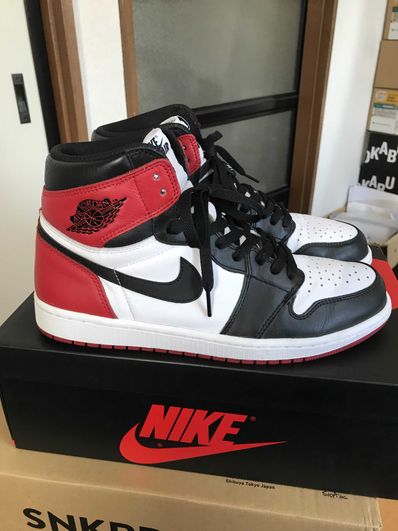 Nike Air Jordan 1 Retro High OG "Black Toe"(2016)