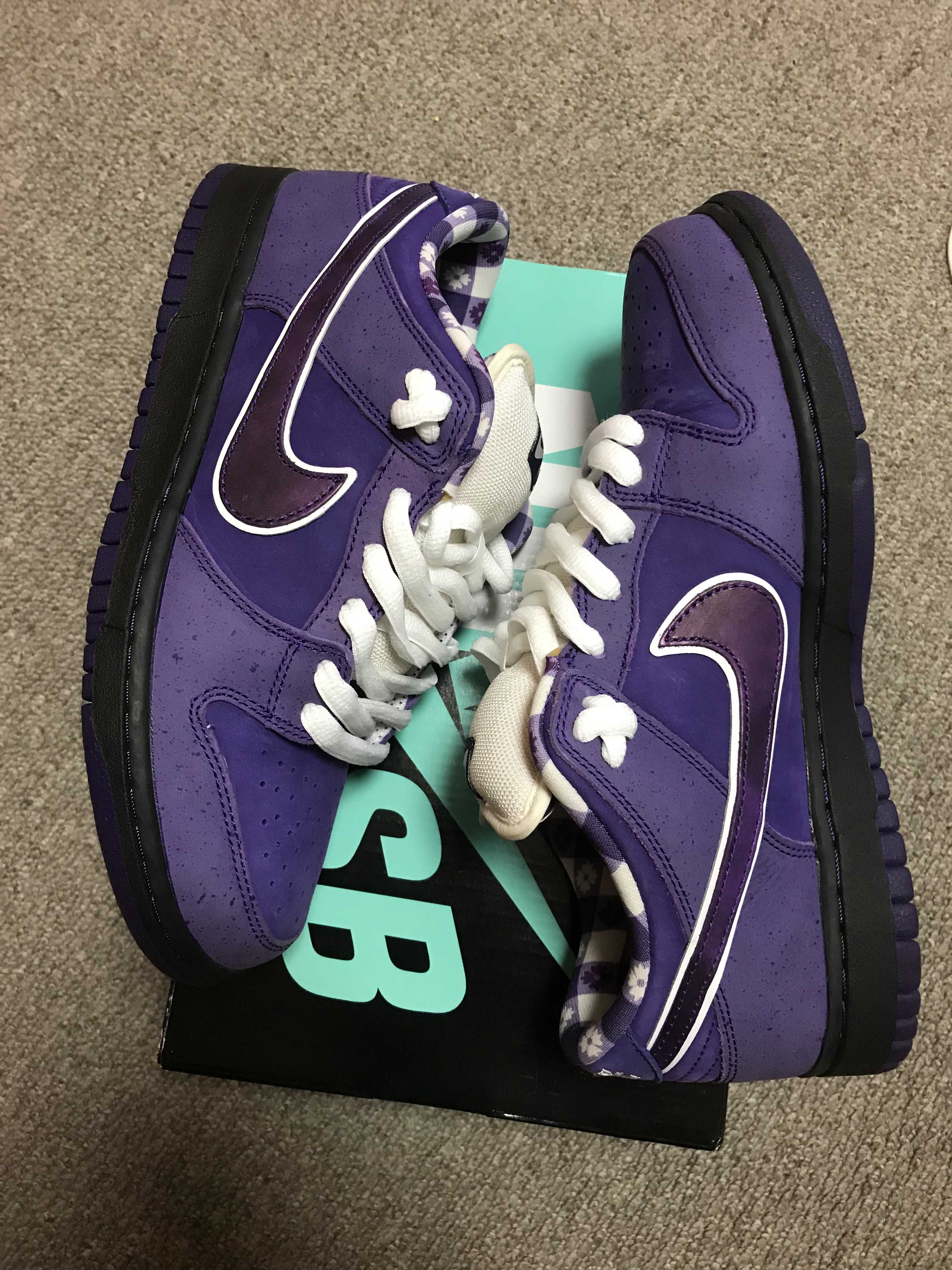 Concepts × Nike SB Dunk Low "Purple Lobster"