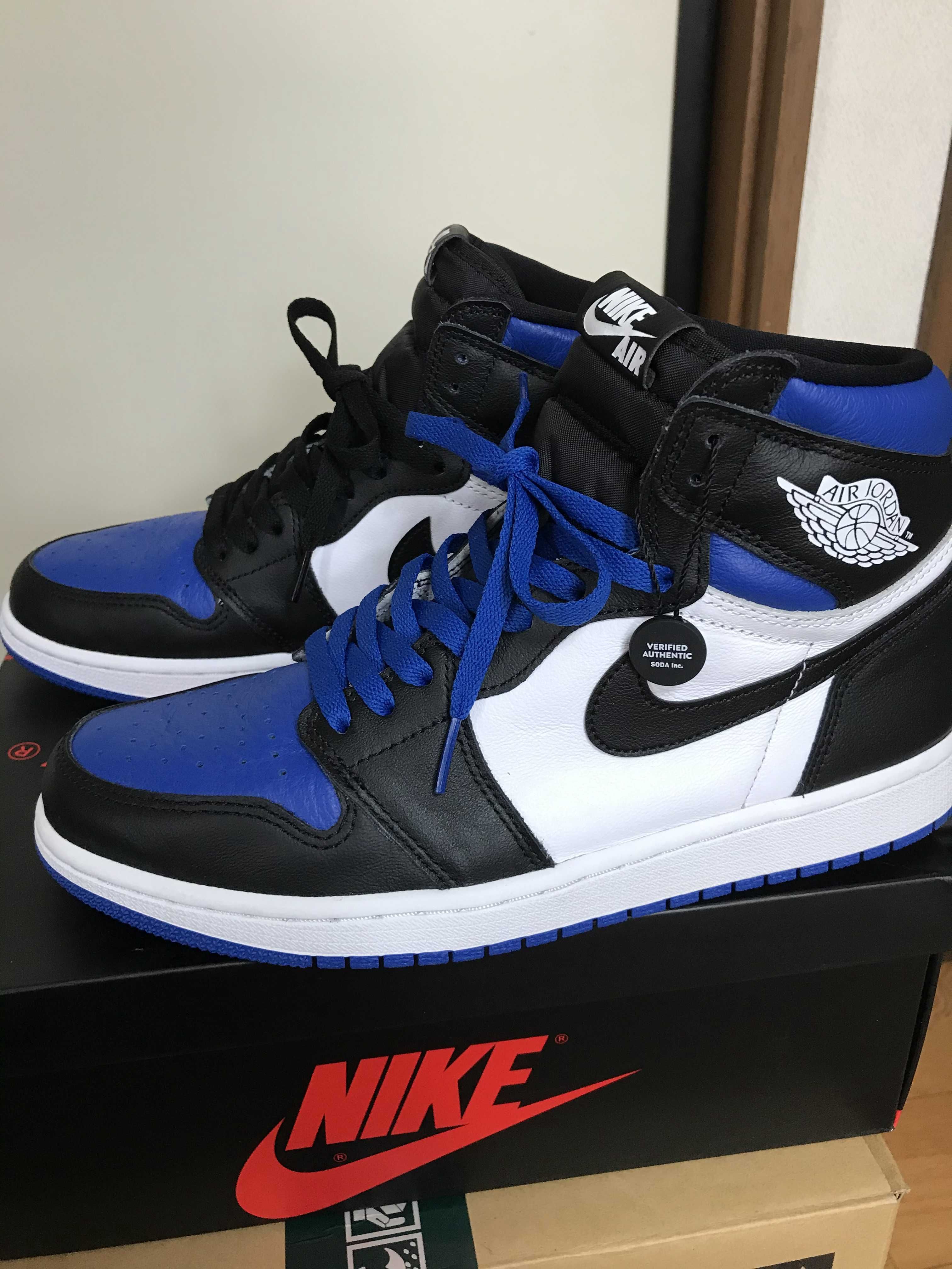 Nike Air Jordan 1 Retro High OG "Royal Toe" (2020)