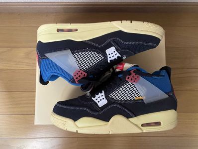 UNION × NIKE AIR JORDAN 4 "OFF NOIR"