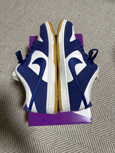 Nike SB Dunk Low "Los Angeles Dodgers/Deep Royal Blue"