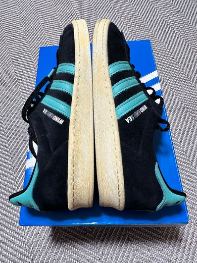WIND AND SEA × atmos × adidas Campus 80 "Black"
