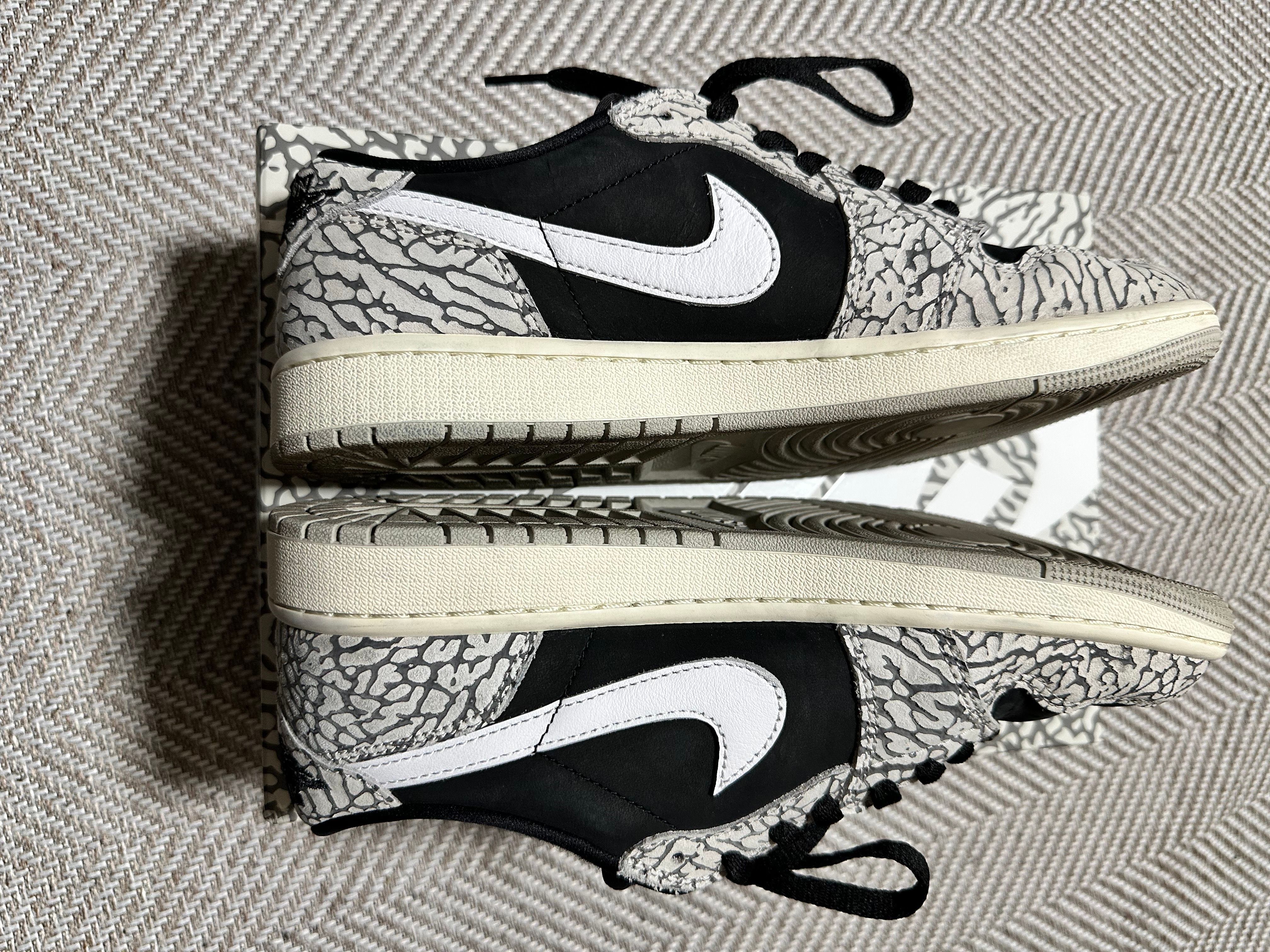 Nike Air Jordan 1 Retro Low OG "Black Cement"
