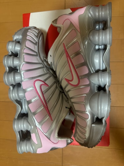 Nike Women's Shox TL "Metallic Platinum/Pinksicle"