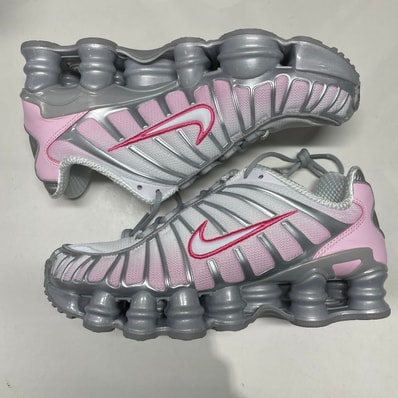 Nike Women's Shox TL "Metallic Platinum/Pinksicle"