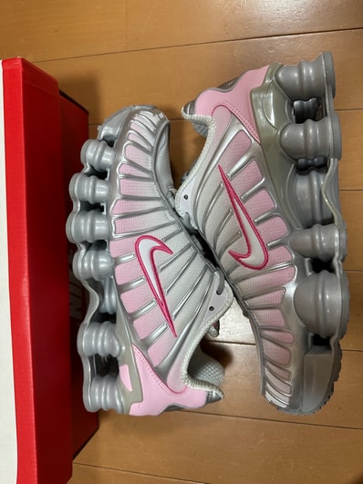 Nike Women's Shox TL "Metallic Platinum/Pinksicle"