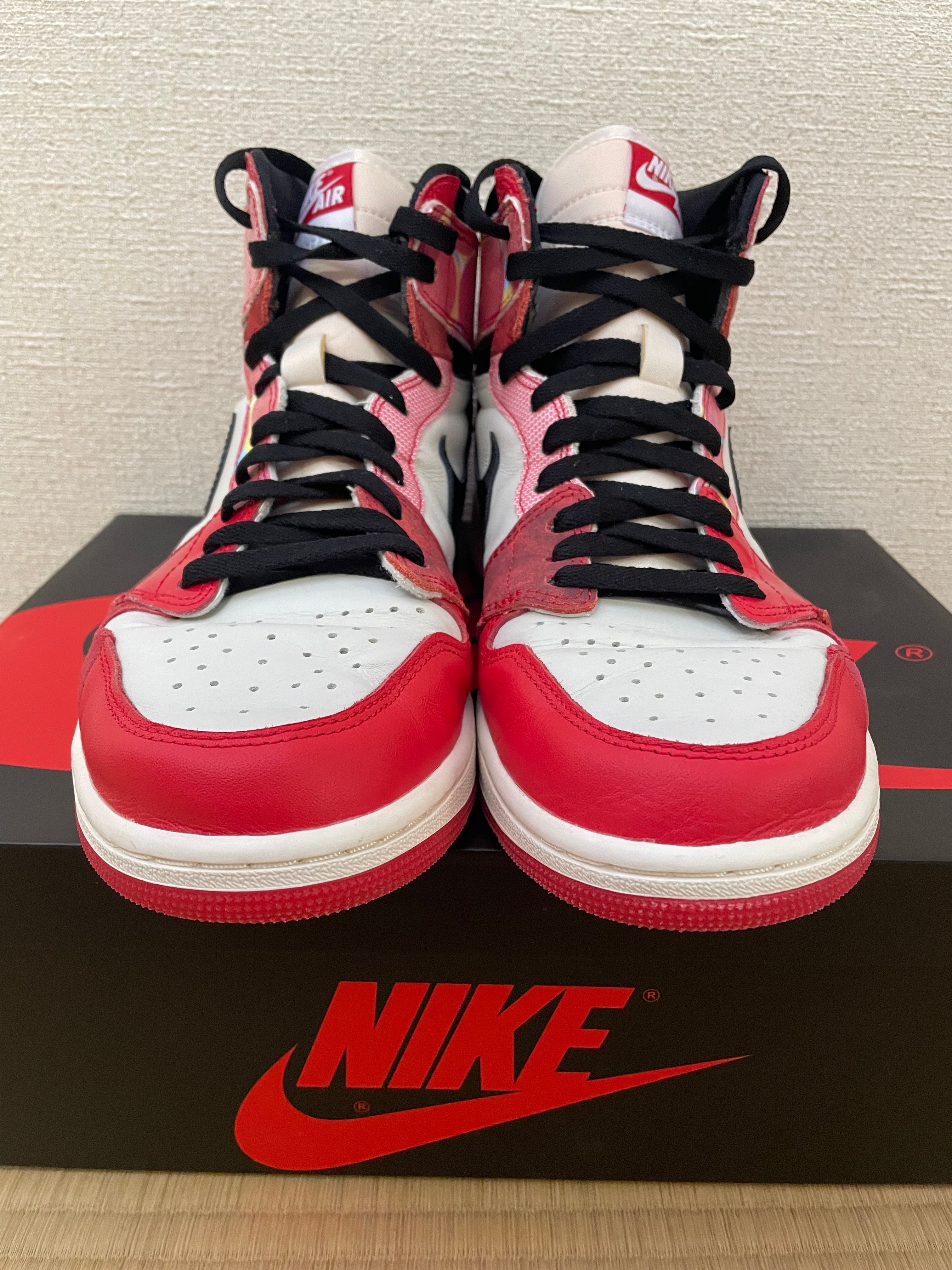 Spider-Man × Nike Air Jordan 1 Retro High OG SP "Spider-Man: Across the Spider-Verse/University Red"