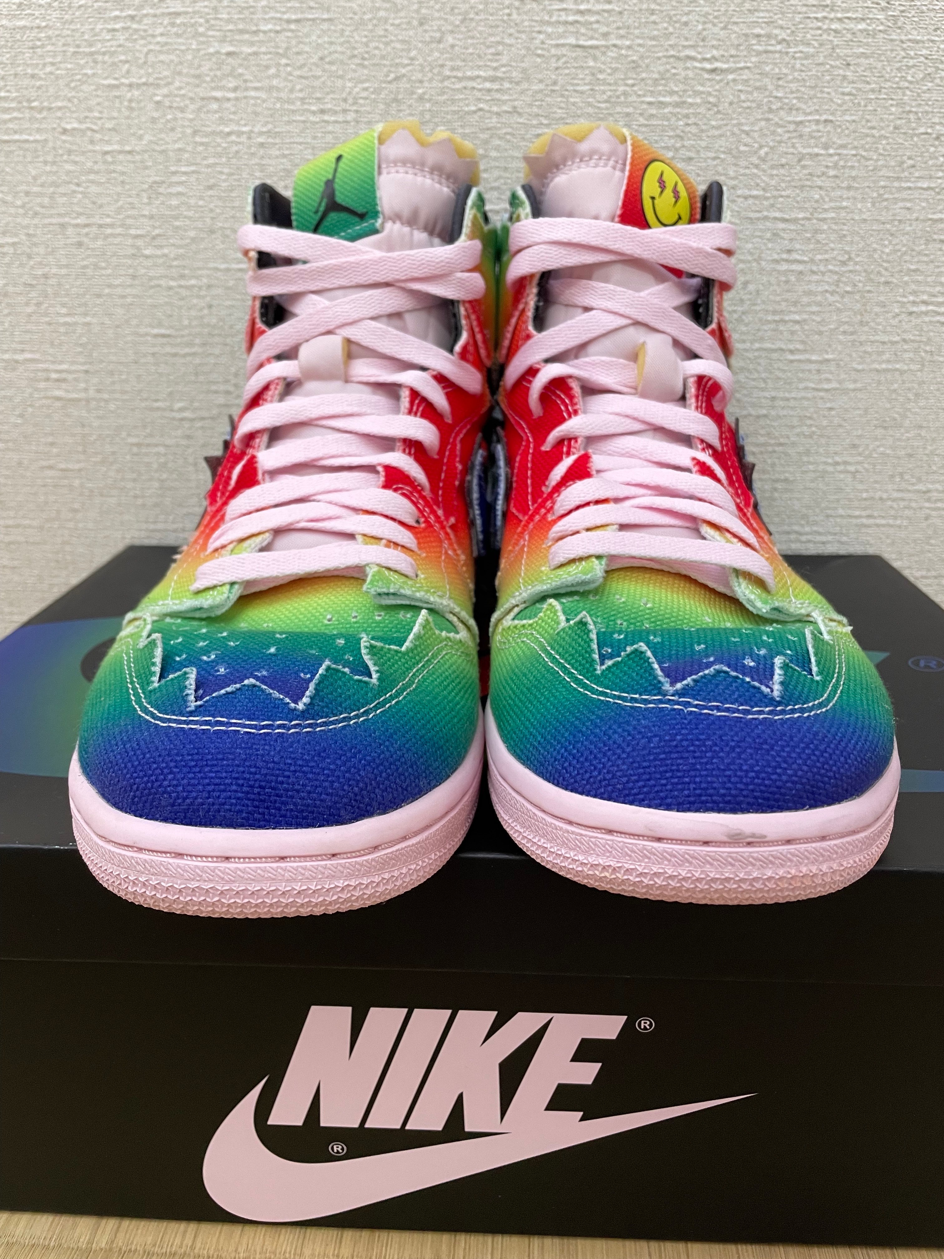 J Balvin × Nike Air Jordan 1 High OG "Rainbow"