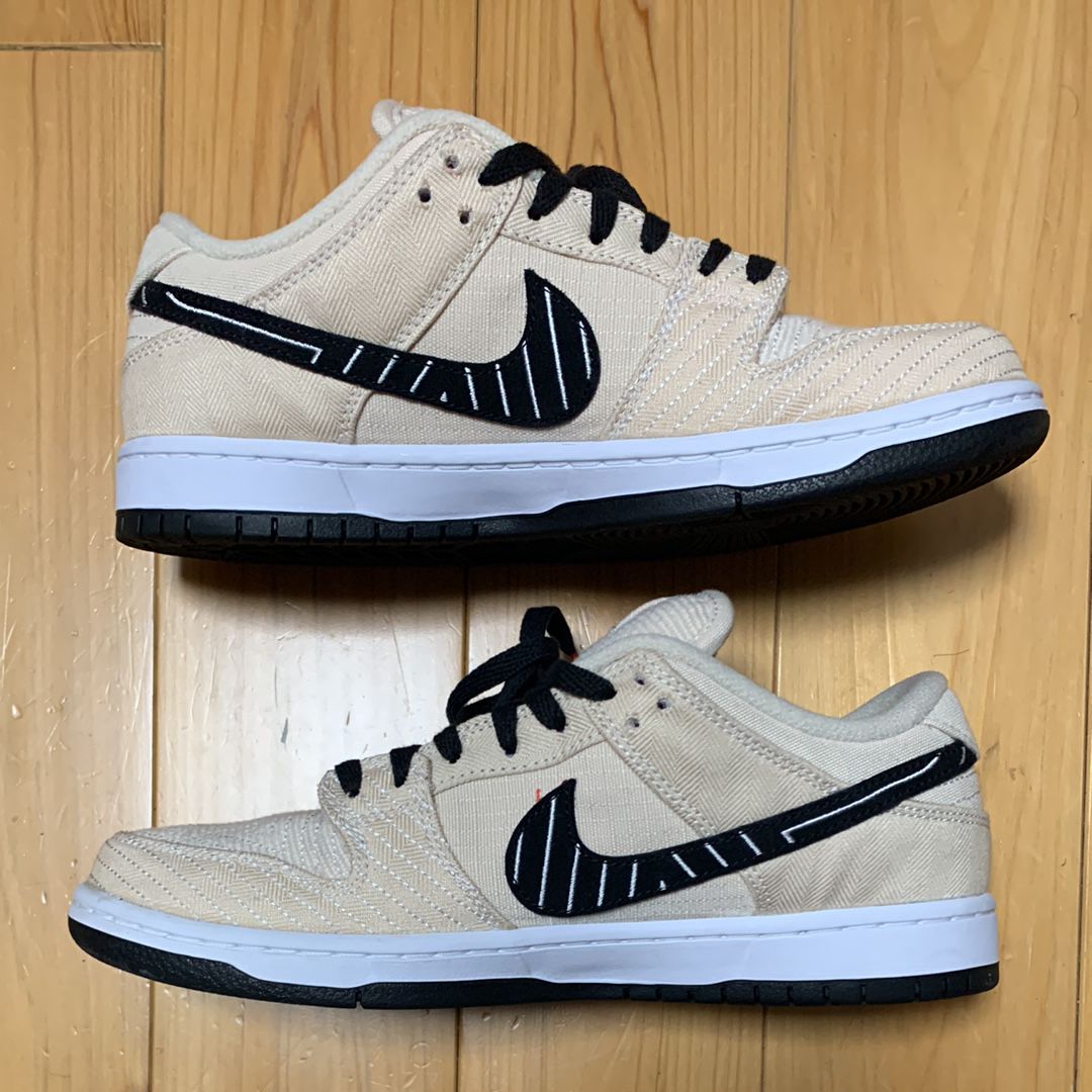 Albino & Preto × Nike SB Dunk Low Pro QS 